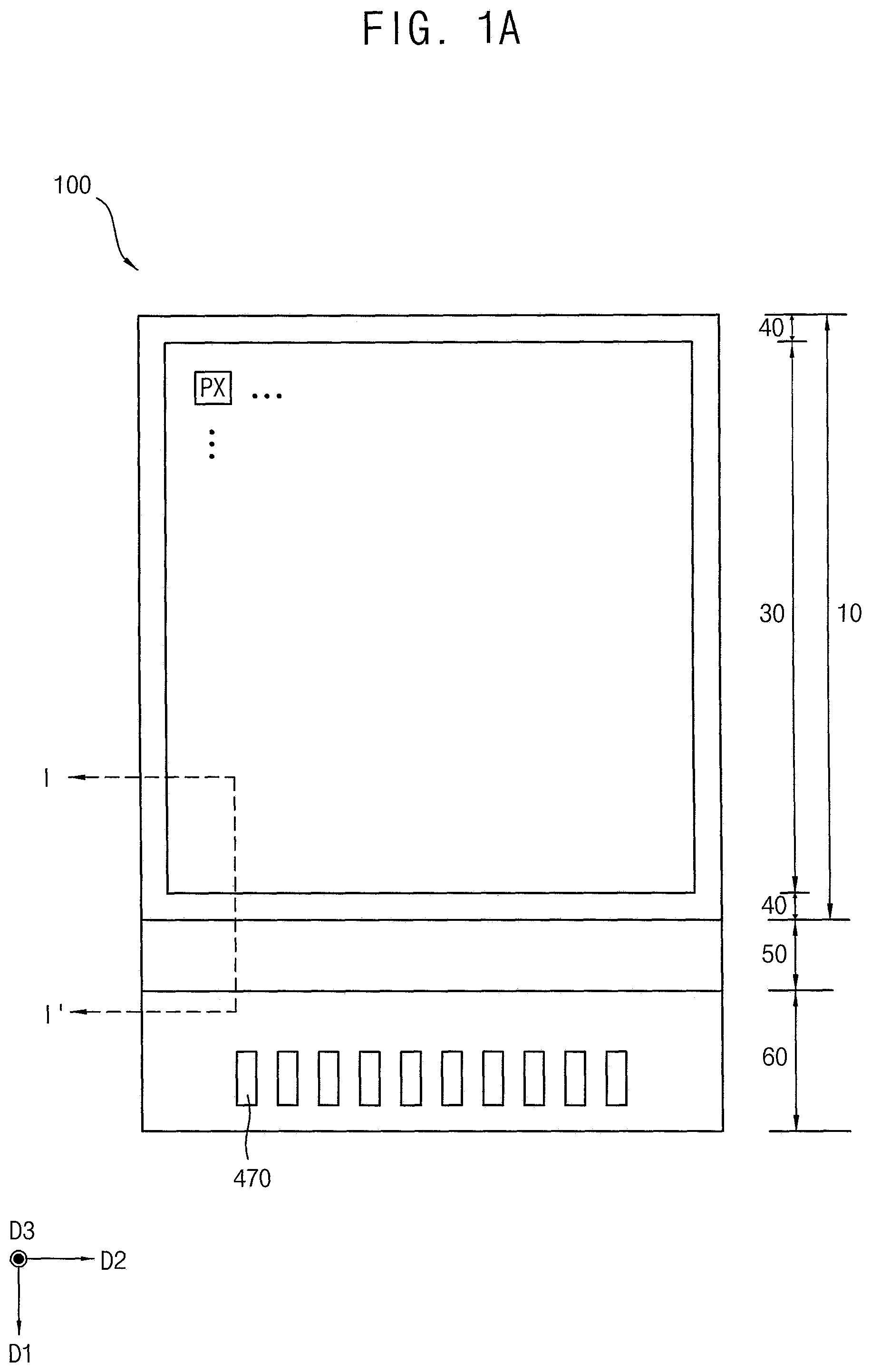 Patent US12324319 Figure 1 – Organic light emitting display device and a method of manufacturing organic light emitting display device