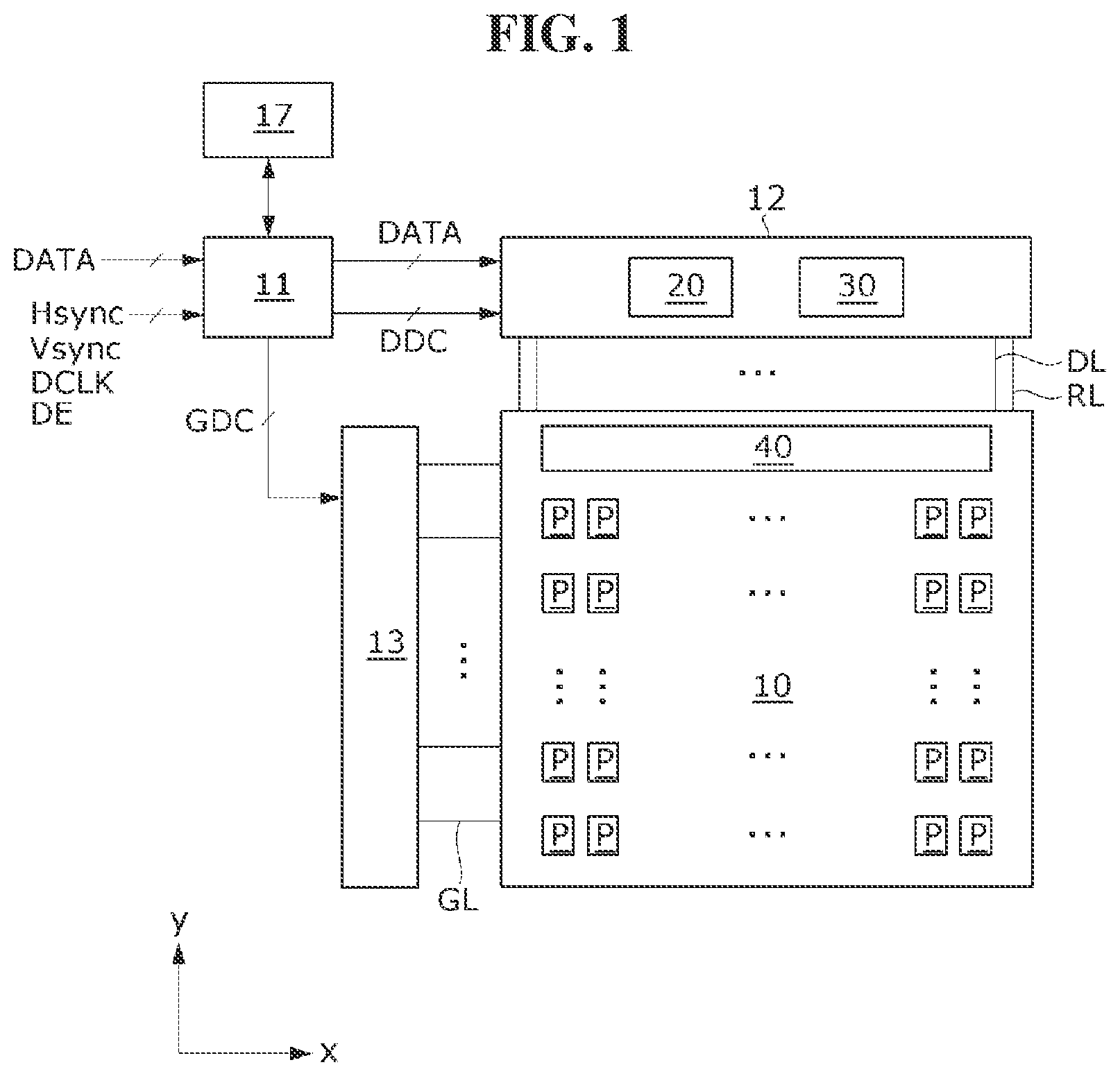 Patent US12324334 — Display panel and repair method thereof — Figure 1