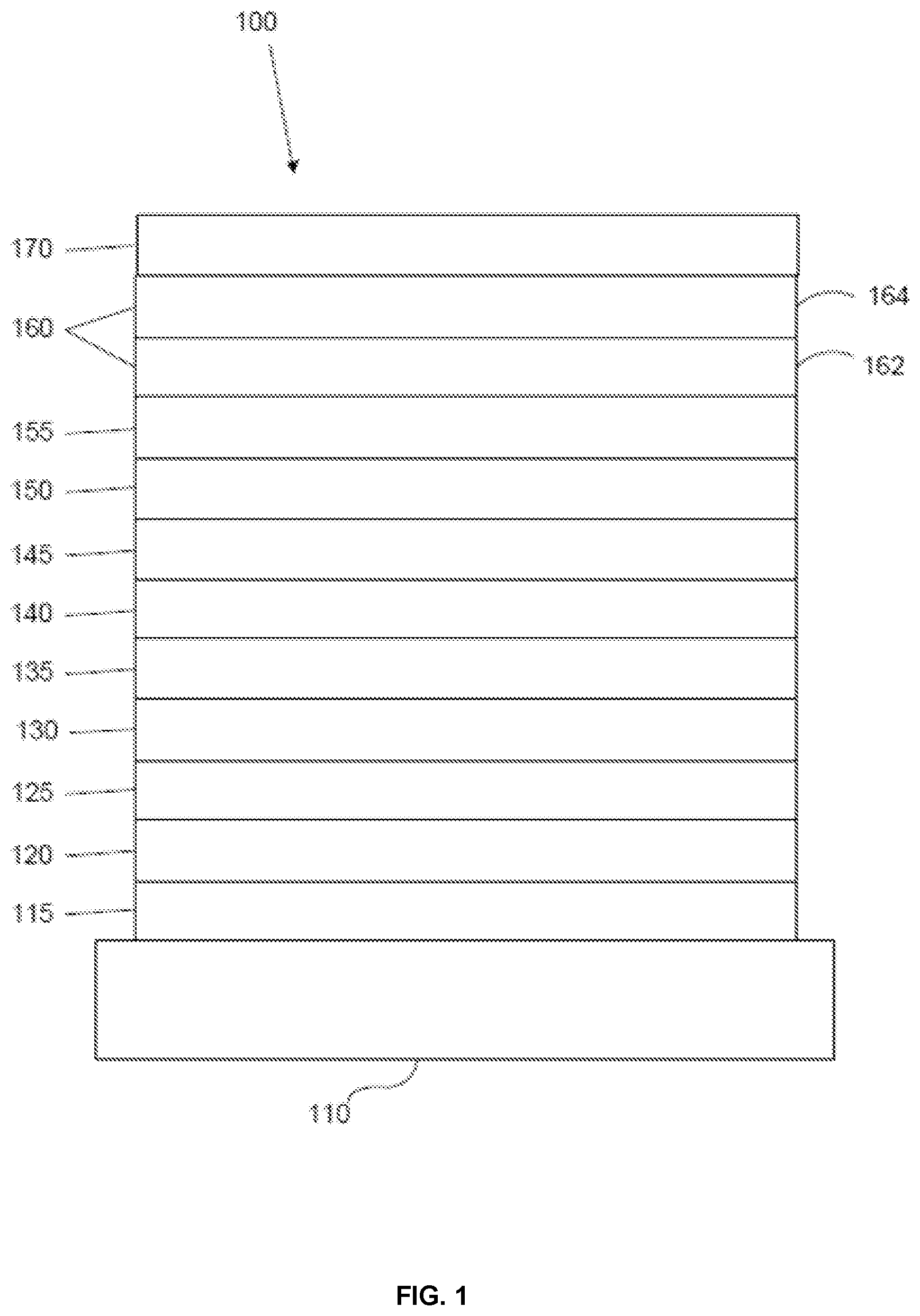 Patent US12324348 Figure 1 – Organic electroluminescent materials and devices