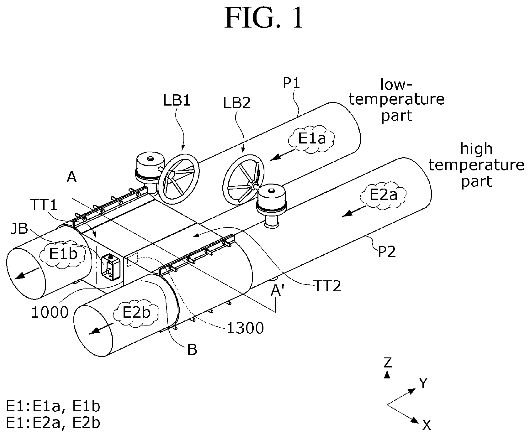 Patent US12324354 — Thermoelectric module and power generating apparatus comprising same — Figure 1