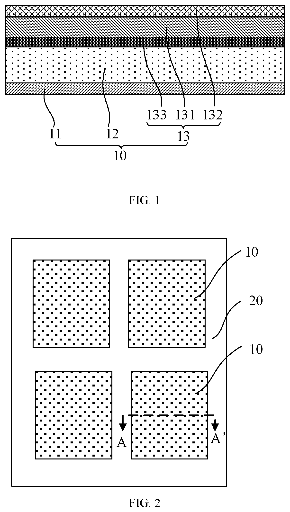 Patent US12324356 — Piezoelectric element, piezoelectric vibrator and manufacturing method thereof, and electronic device — Figure 1