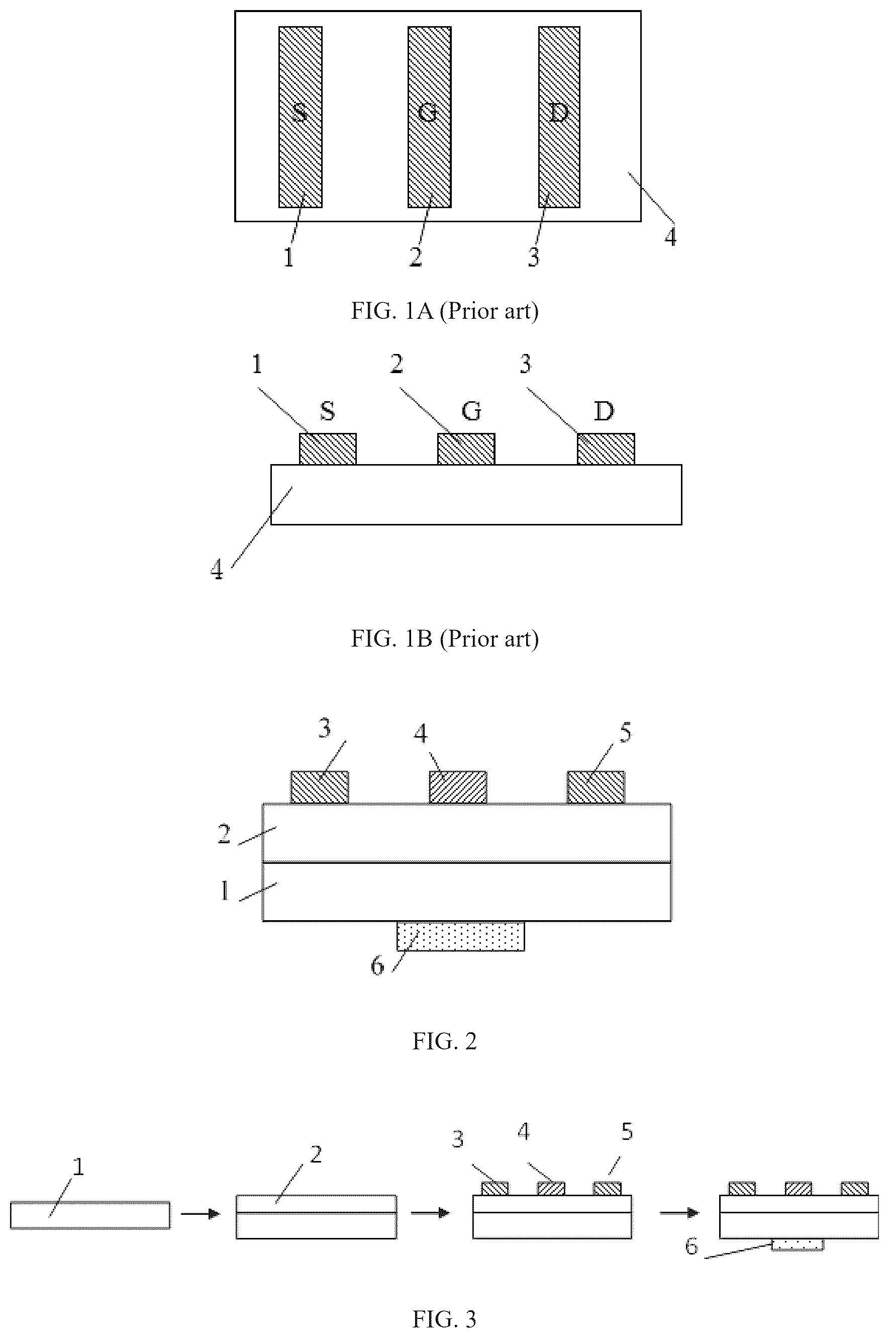 Patent US12324357 — Voltage-controlled three-terminal magnon transistor, and control and preparation method thereof — Figure 1