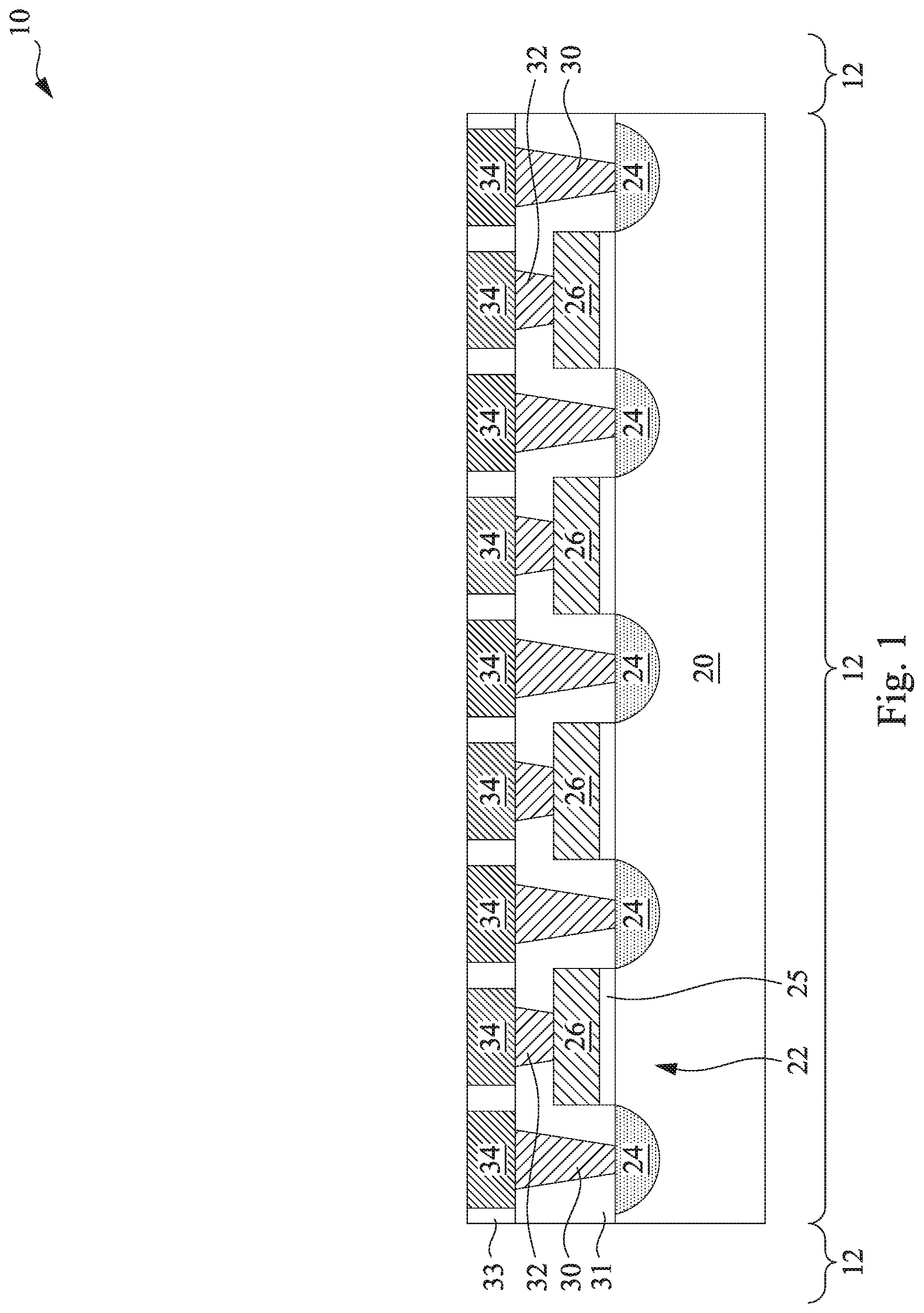 Patent US12324362 — Phase-change memory device and method — Figure 1