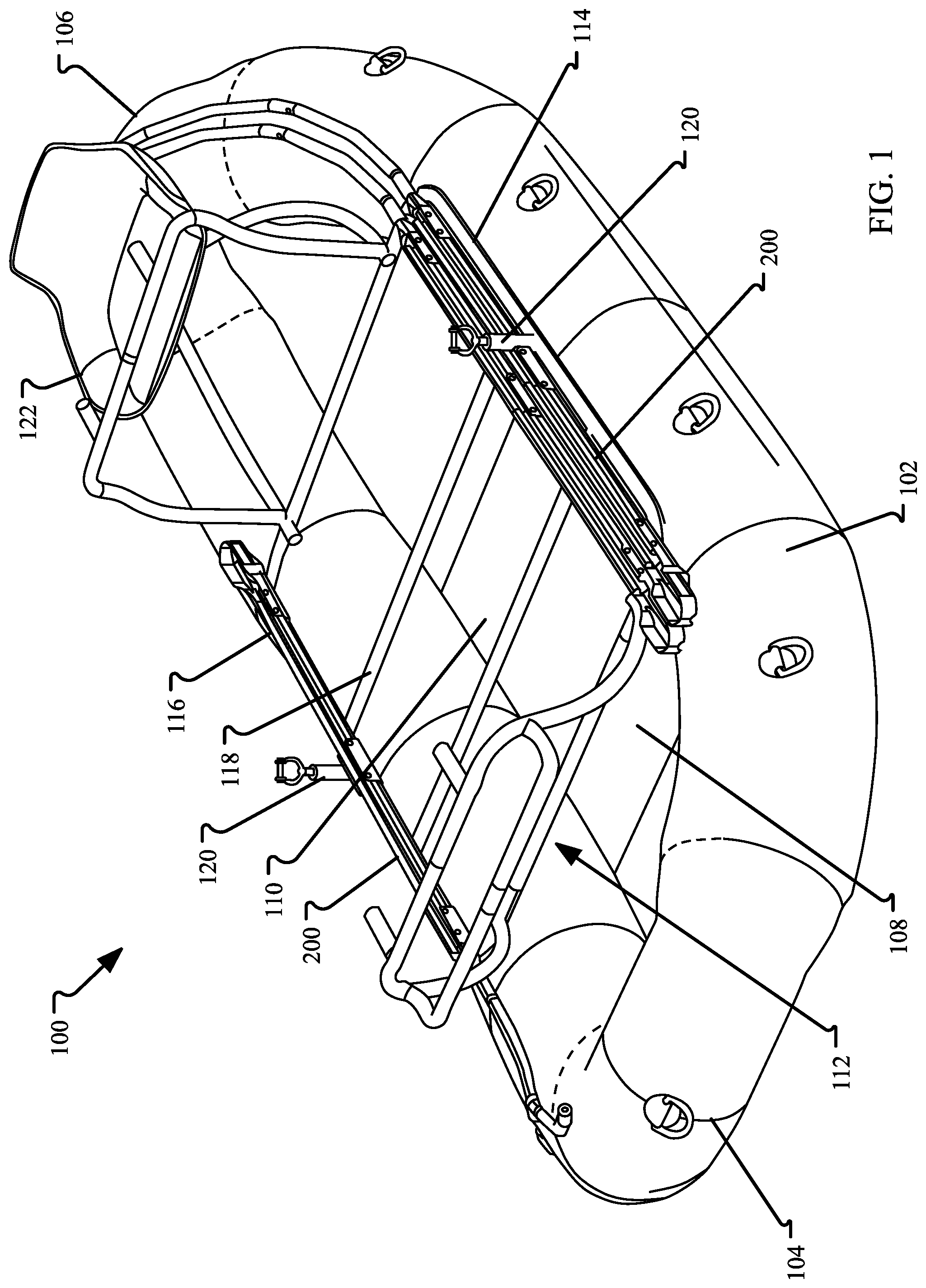 Patent US12324425 — Rod carrier — Figure 1