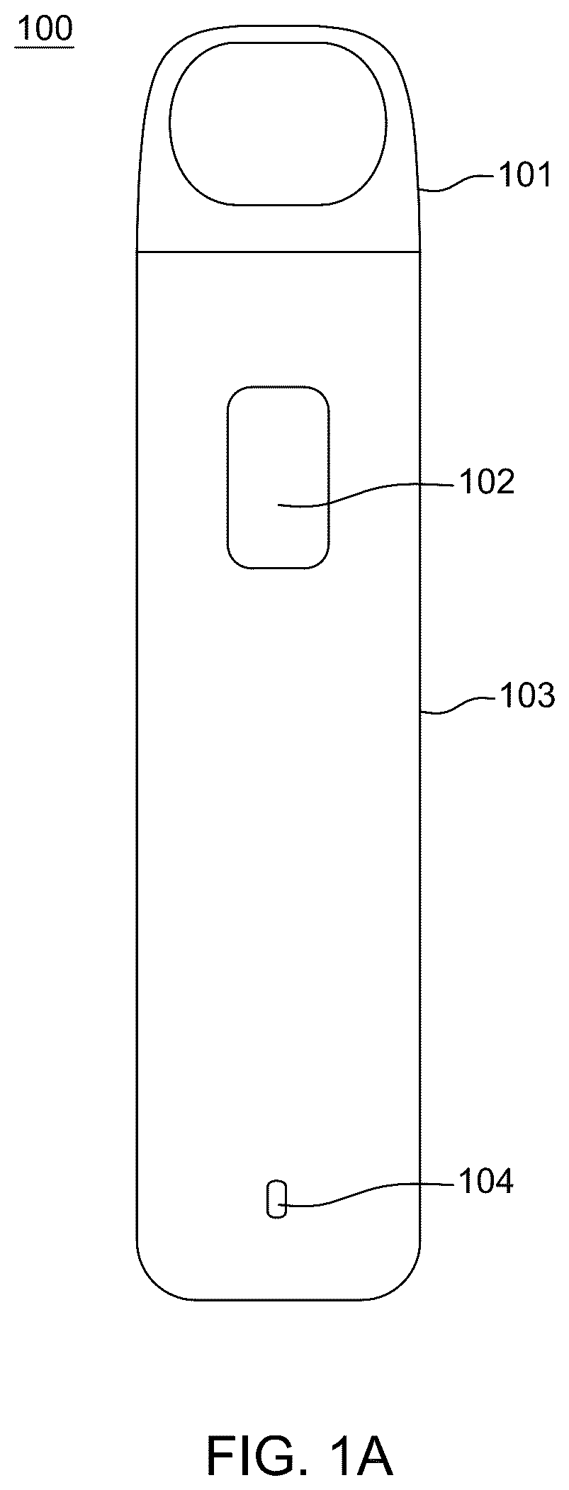 Patent US12324458 — All glass bucket vaporizer — Figure 1