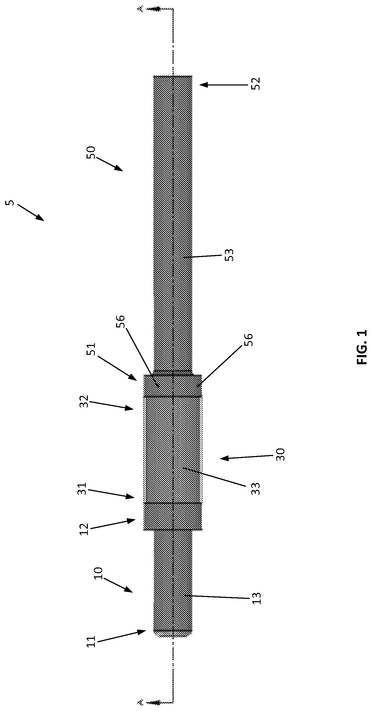 Patent US12324460 — Electronic smoking article including a heating apparatus implementing a solid aerosol generating source — Figure 1