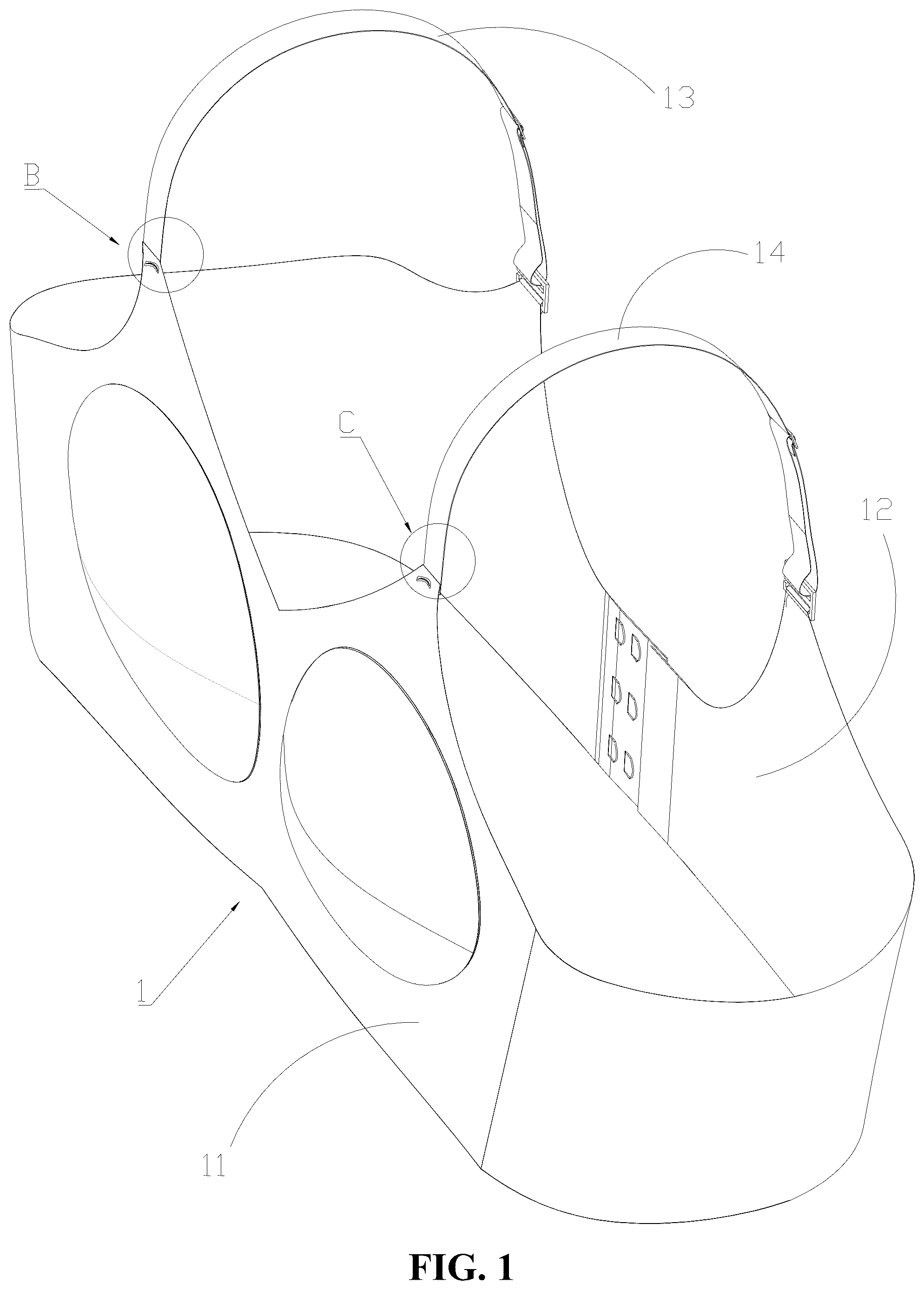 Patent US12324462 Figure 1 – Underwear