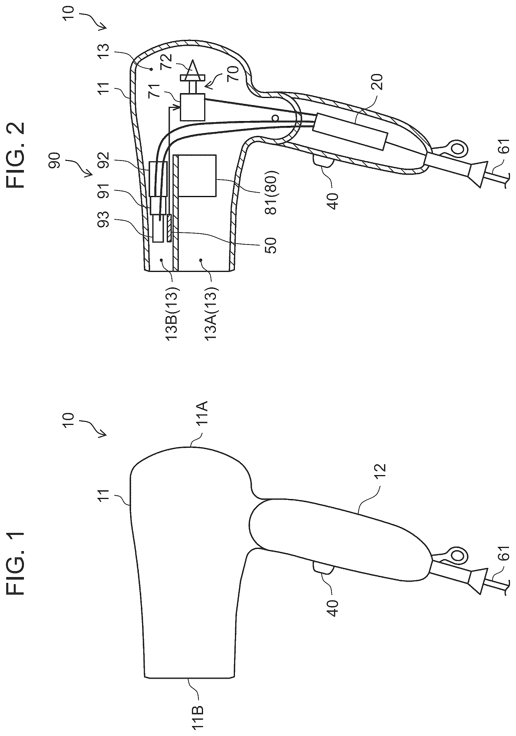 Patent US12324498 — Haircare device — Figure 1