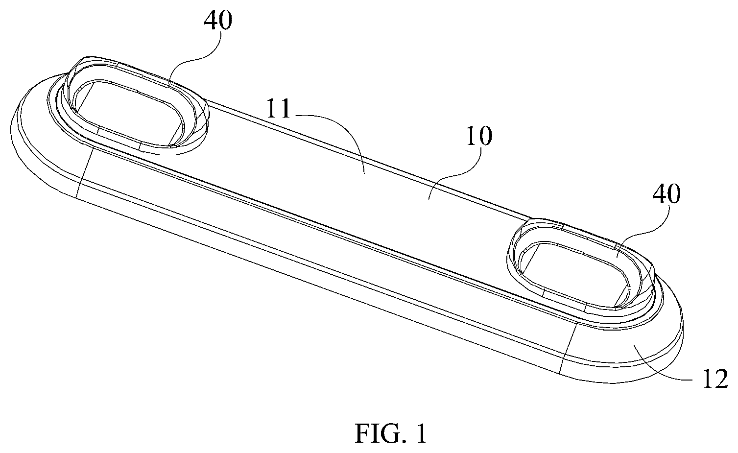 Patent US12324503 — Lanyard device — Figure 1