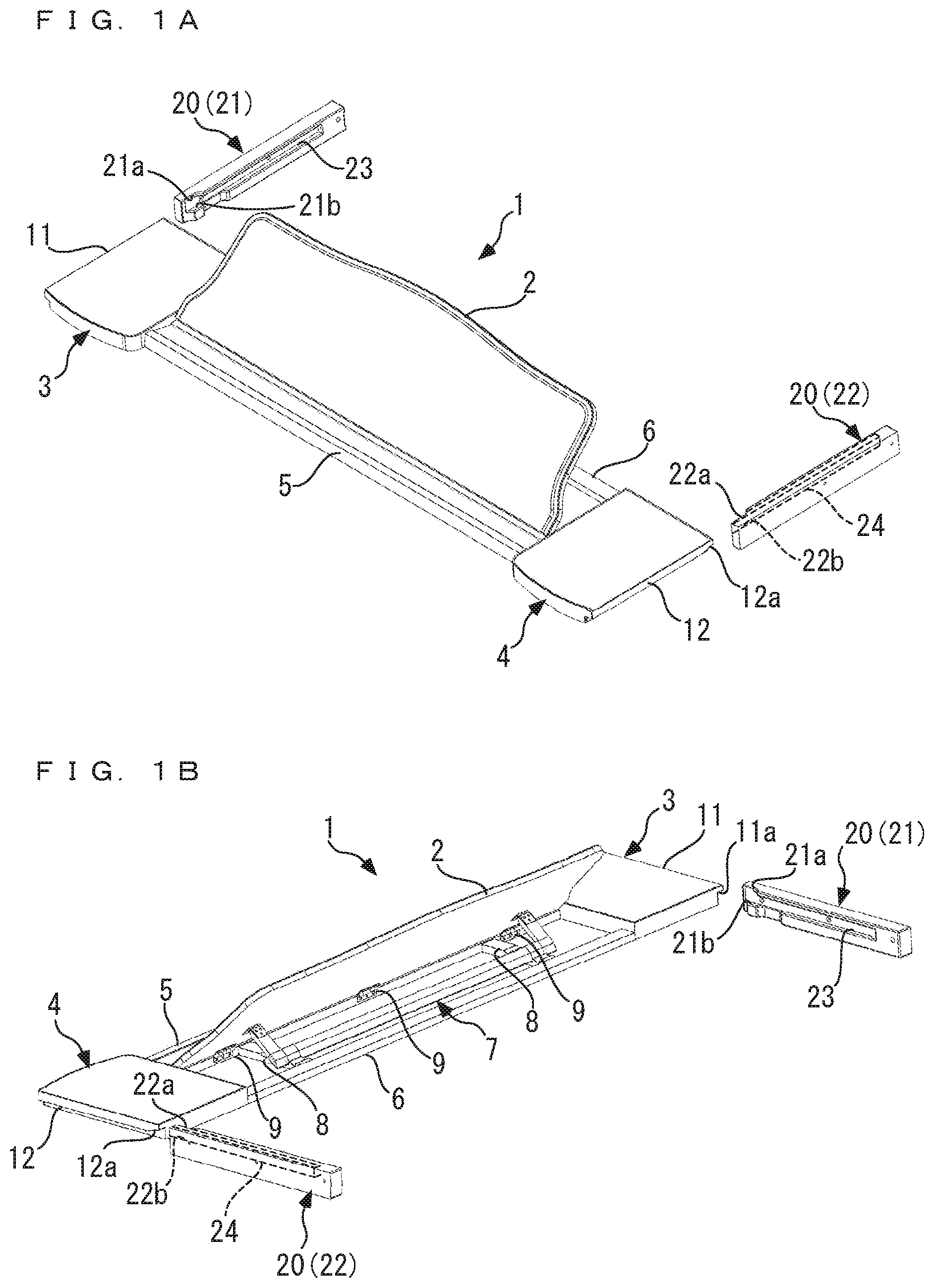 Patent US12324509 Figure 1 – Music rack unit-mounting structure of grand piano
