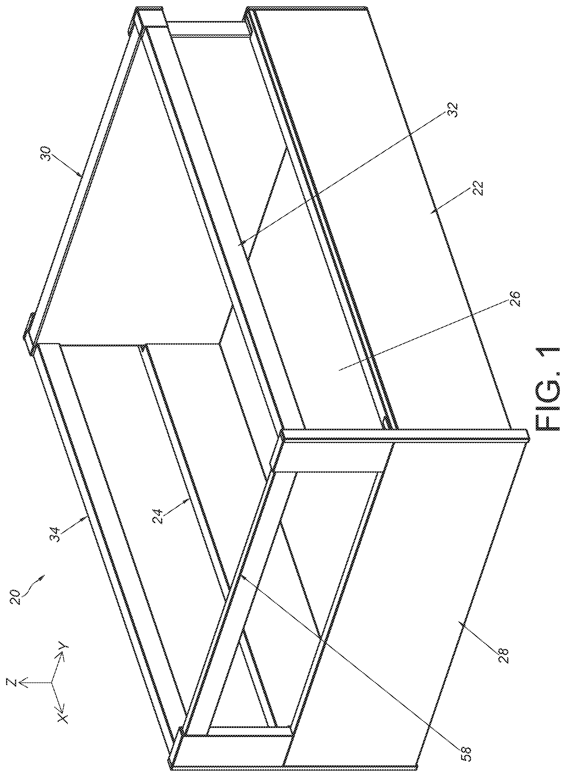 Patent US12324516 — Furniture system and furniture assembly thereof — Figure 1
