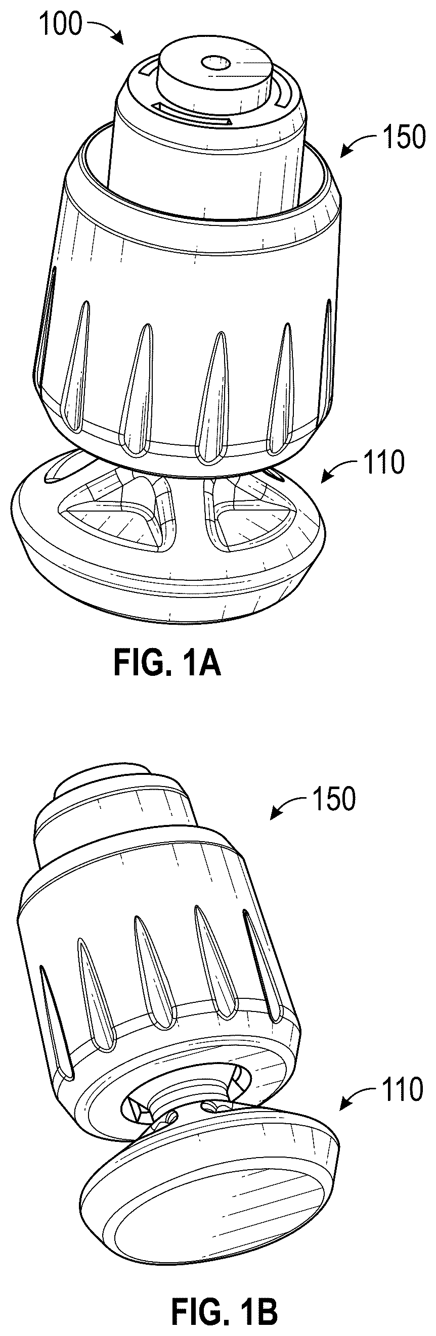 Patent US12324518 Figure 1 – Method of manufacturing at least a portion of a swivel glide