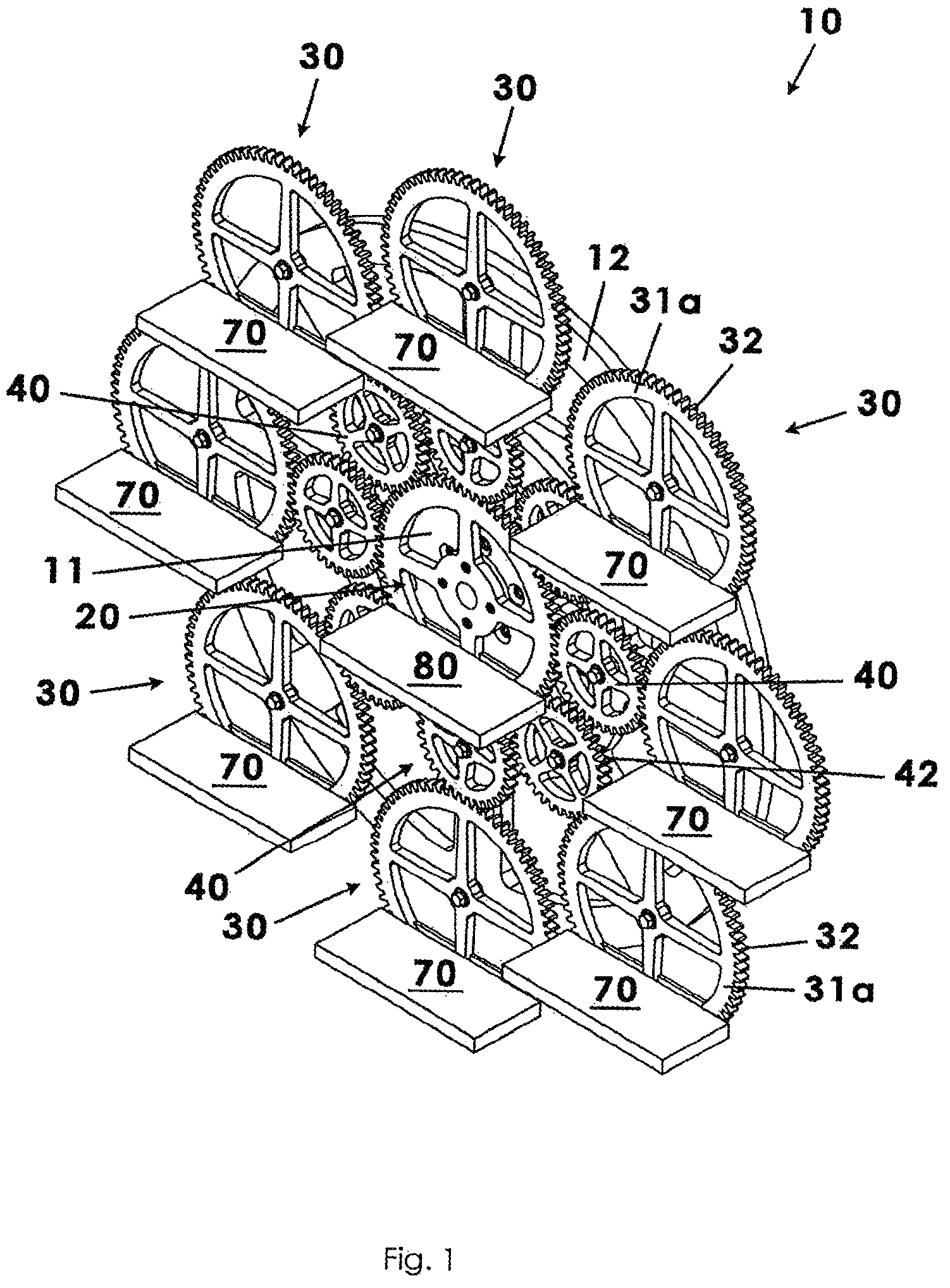 Patent US12324527 — Multi-wheel rotational display assembly — Figure 1