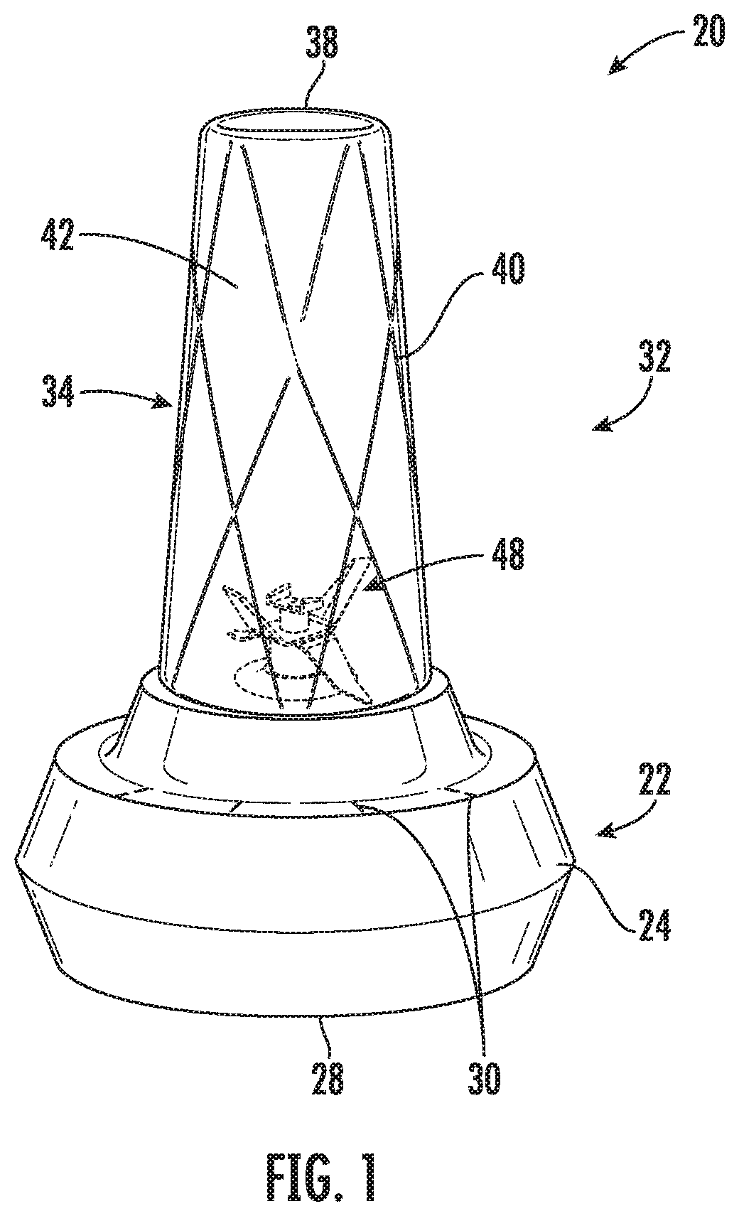 Patent US12324543 — Food processing system — Figure 1