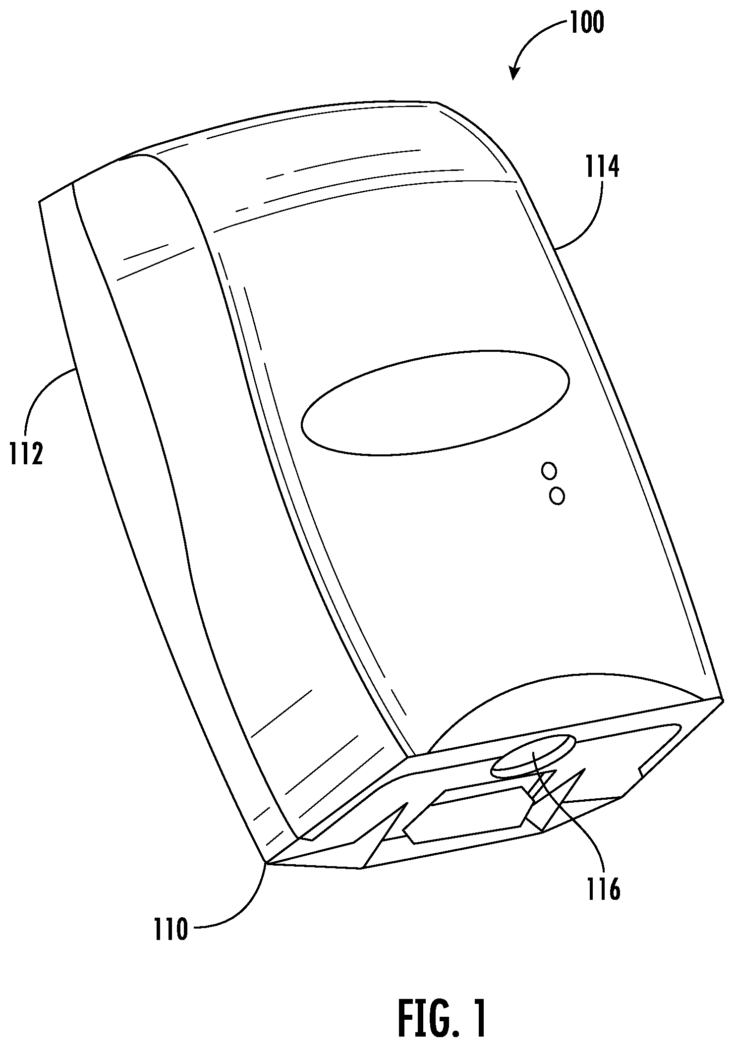 Patent US12324550 — Dispensing device with improved motor assembly — Figure 1