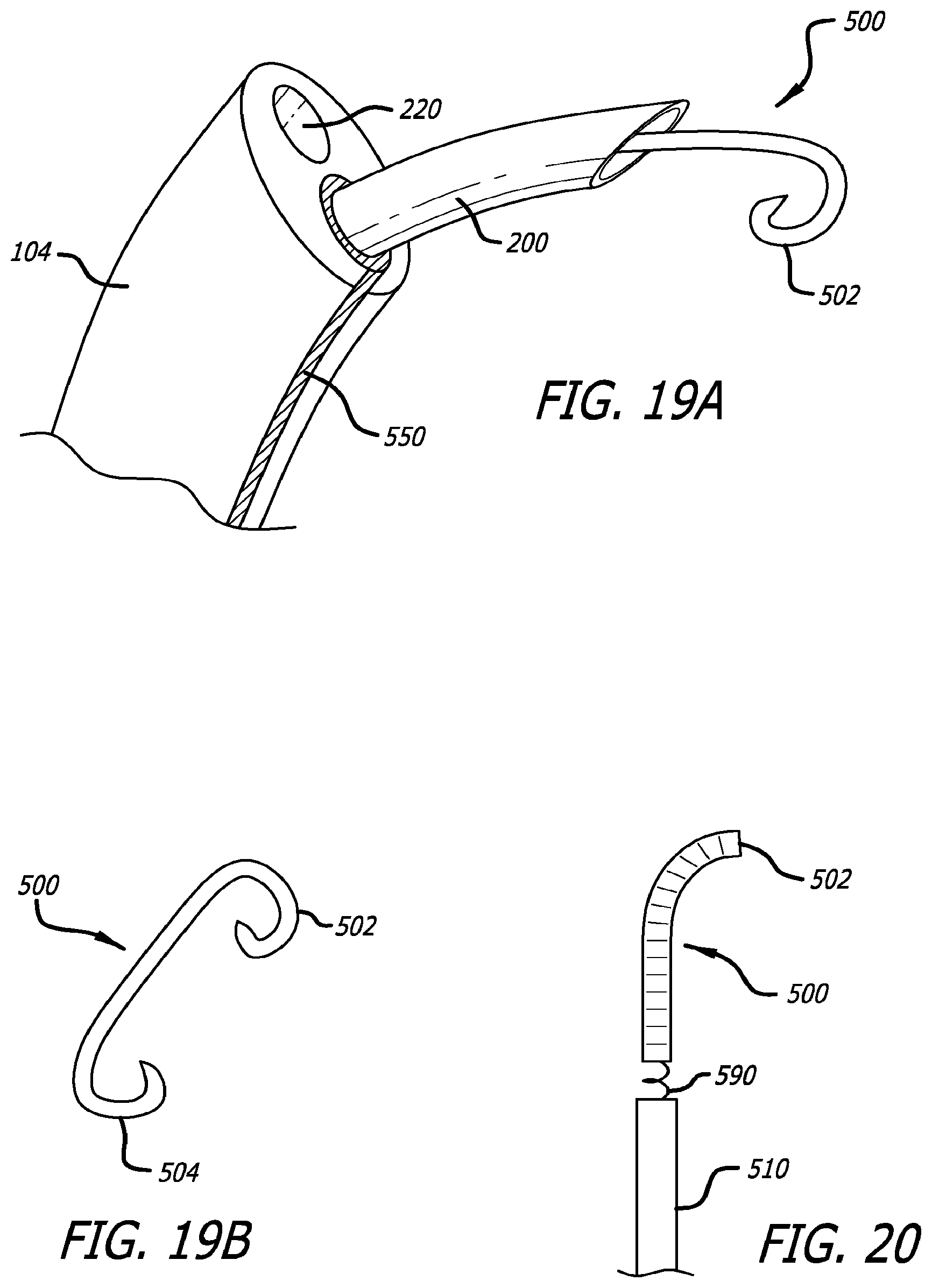 Patent US12324576 Figure 20 – Flexible system for delivering an anchor