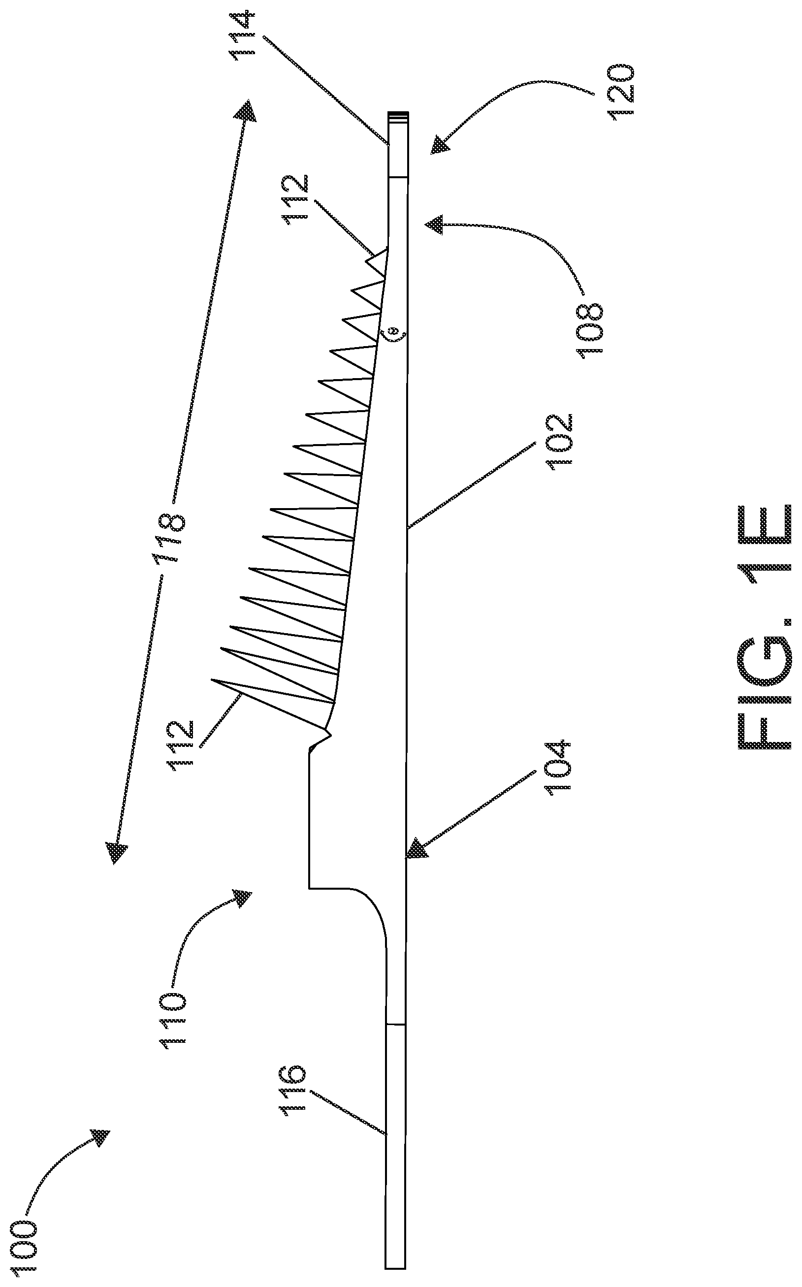 Patent US12324590 Figure 5 – Surgical instruments including a set of cutting burrs for performing an osteotomy