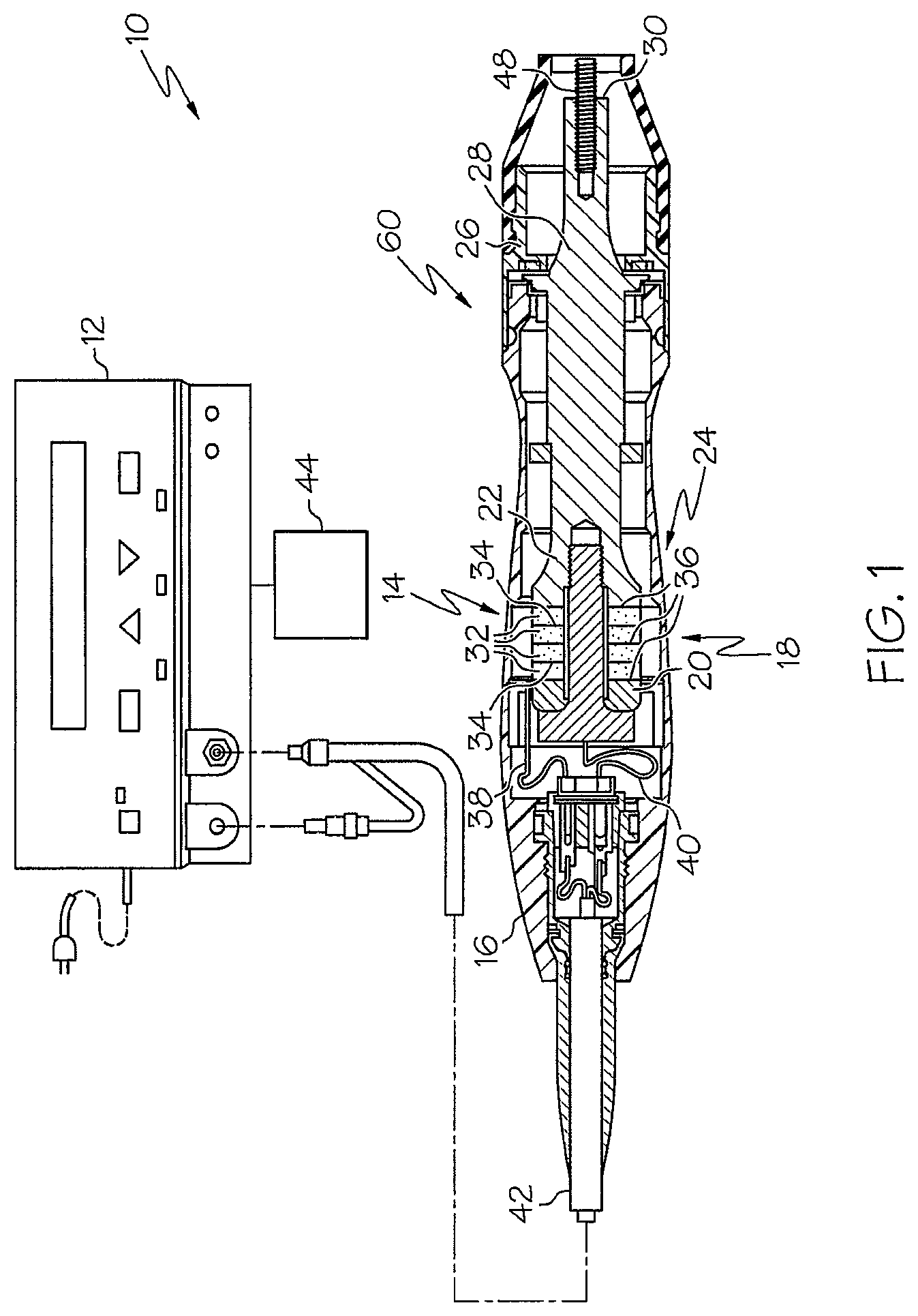 Patent US12324602 Figure 1 – Ultrasonic end effectors with increased active length