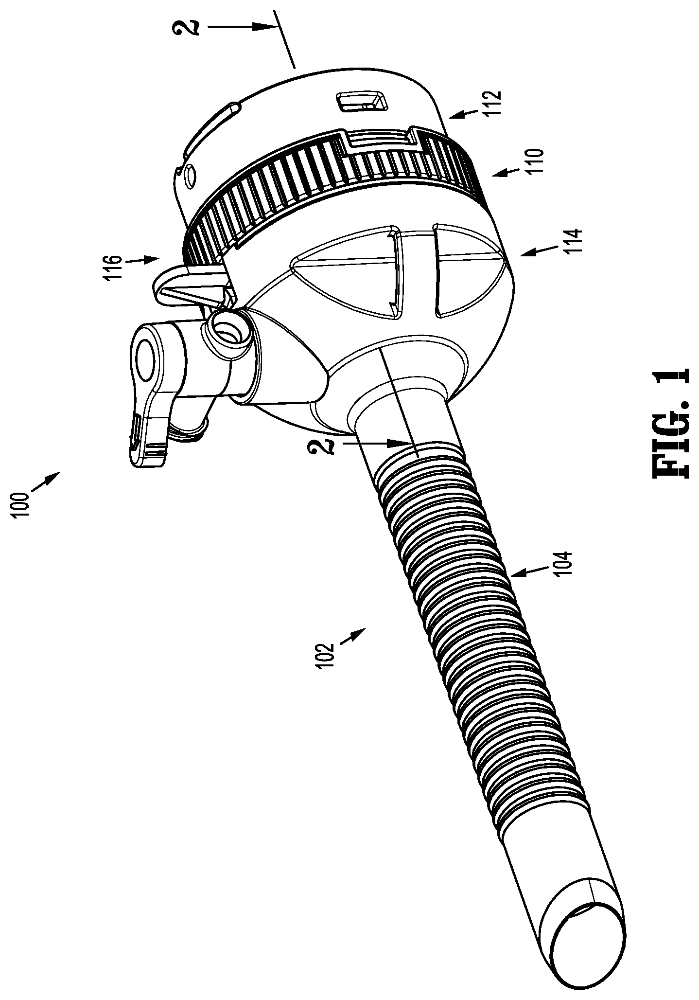 Patent US12324606 — Seal assemblies for surgical access assemblies — Figure 1