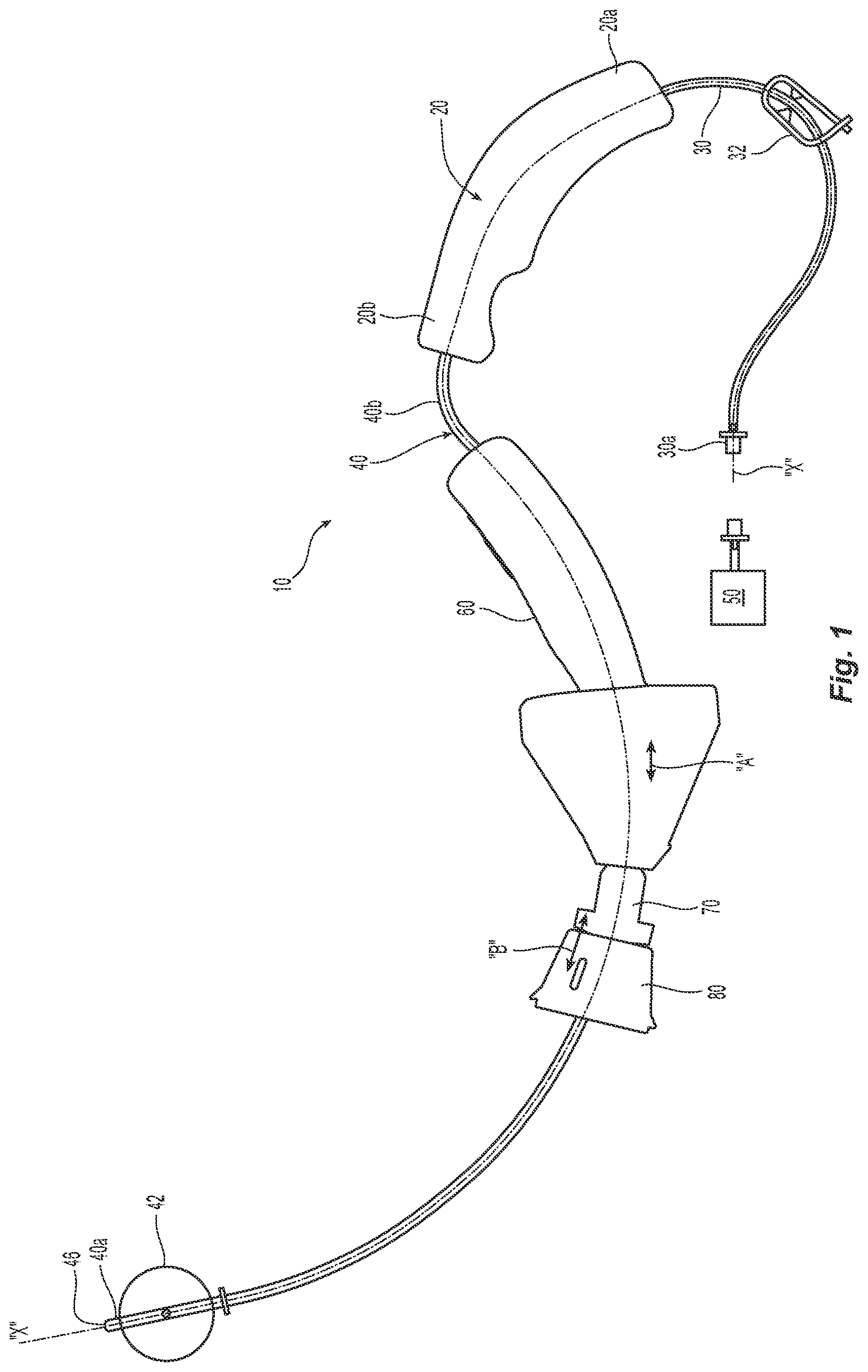 Patent US12324607 — Uterine manipulator with detachable cup and locking occluder — Figure 1