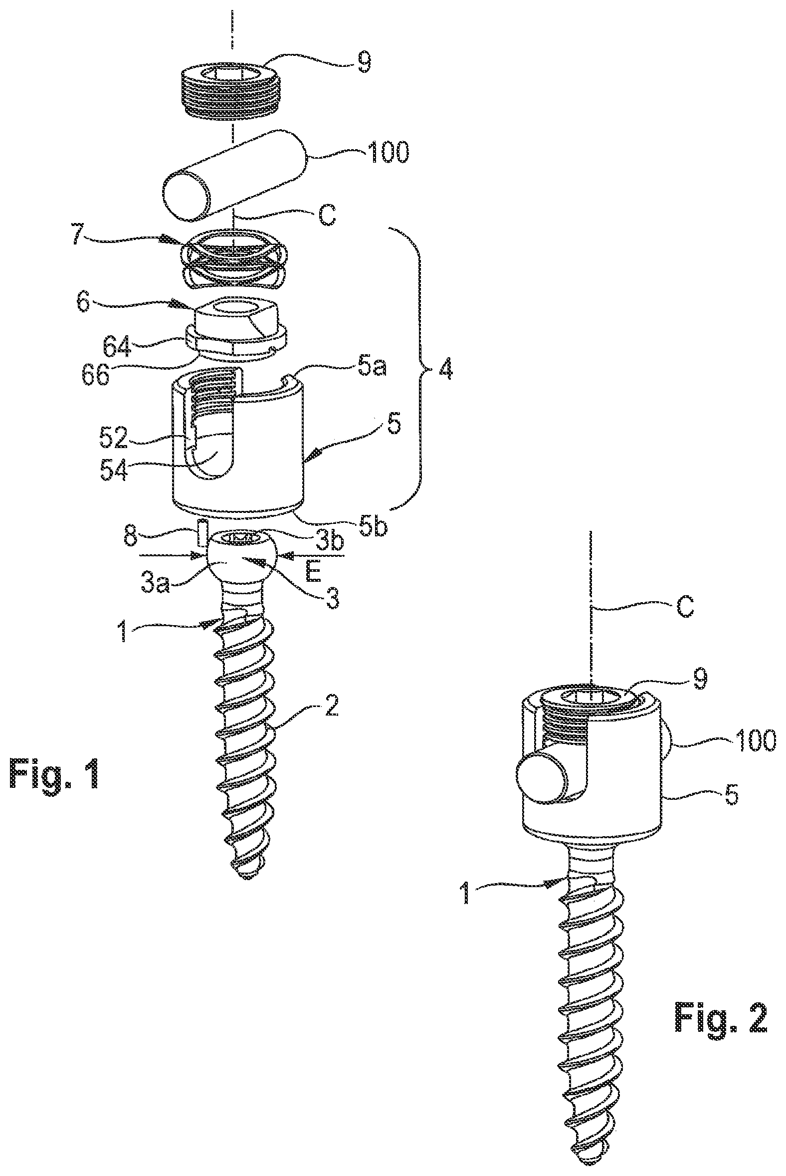 Patent US12324608 — Coupling assembly for coupling a rod to a bone anchoring element, and polyaxial bone anchoring device — Figure 1