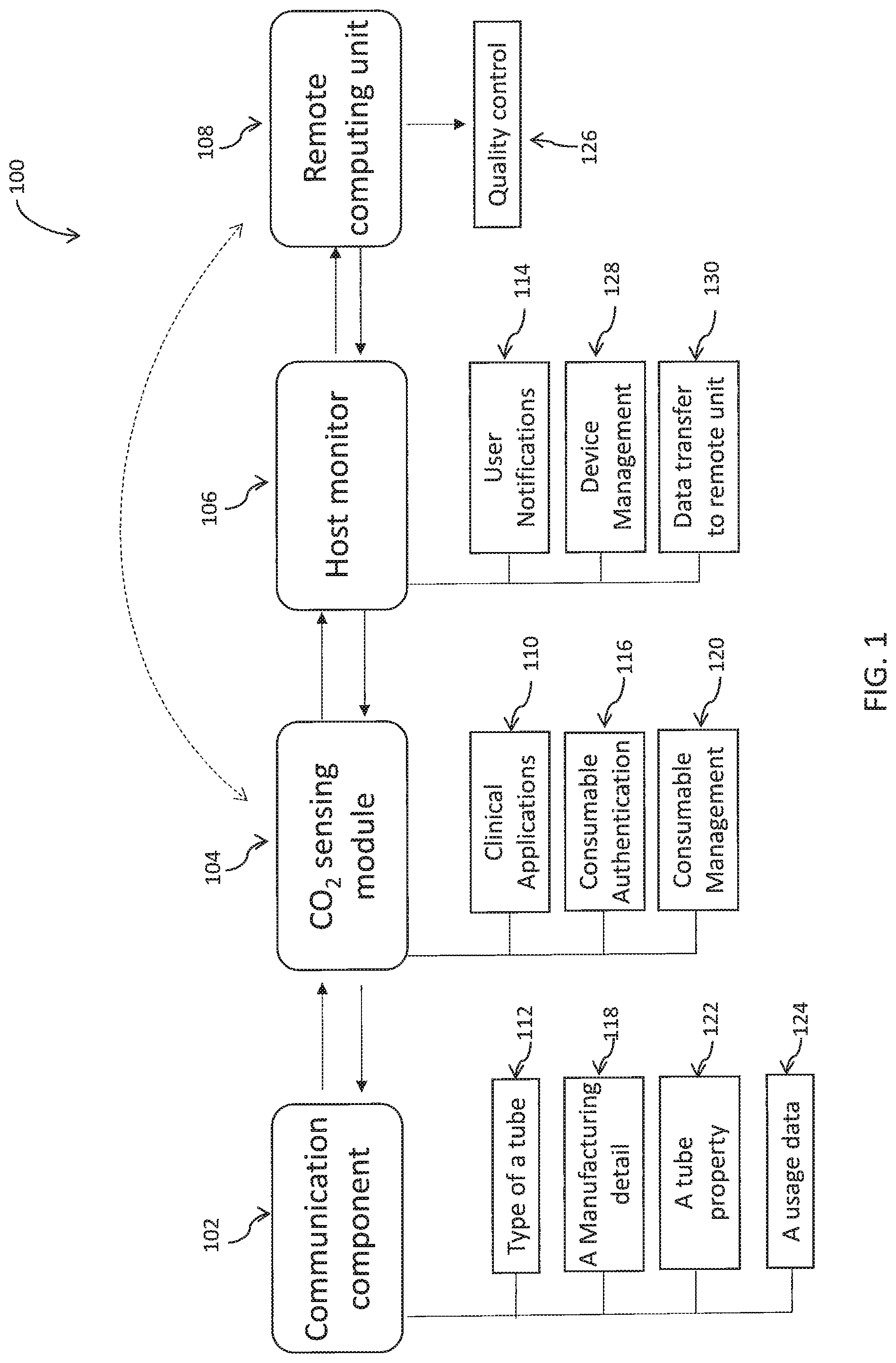 Patent US12324658 — Tubing system with operation mode communication — Figure 1