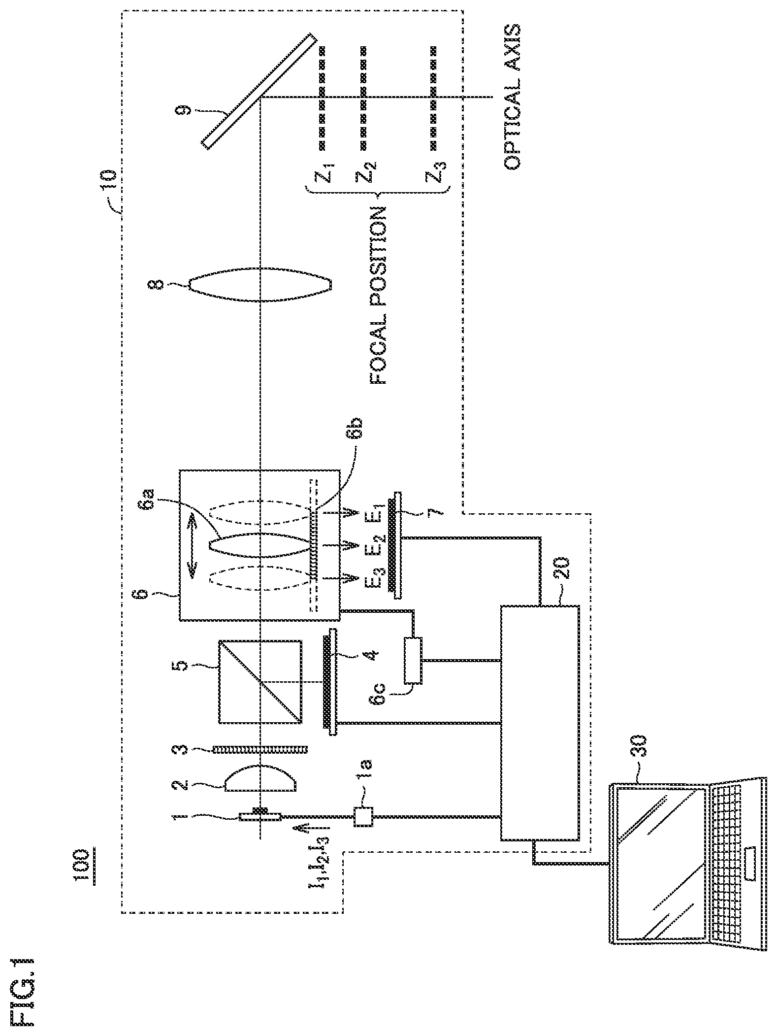 Patent US12324660 — Three-dimensional scanner, control method, and recording medium for recording programs — Figure 1