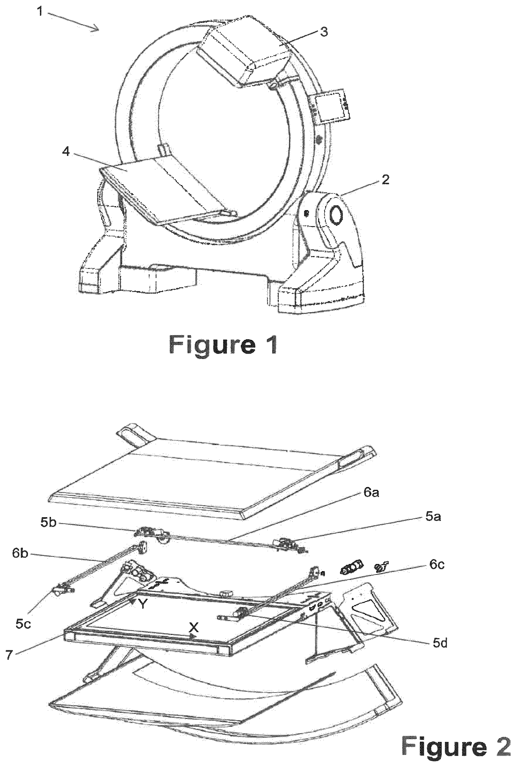 Patent US12324693 — Method and system for projecting an incision marker onto a patient — Figure 1