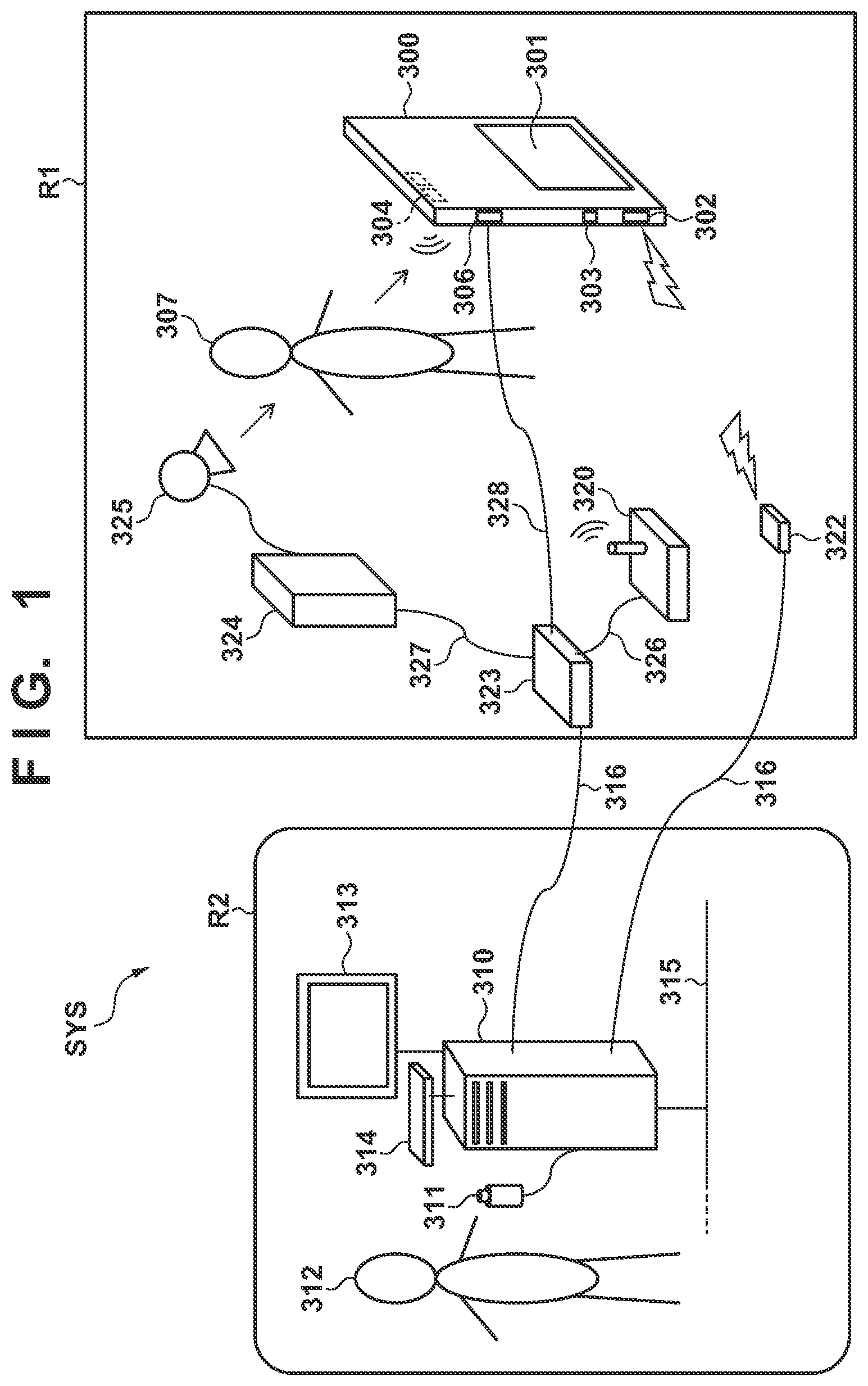 Patent US12324698 — Radiation imaging system, radiation imaging apparatus, control method of radiation imaging system, and non-transitory computer-readable storage medium — Figure 1