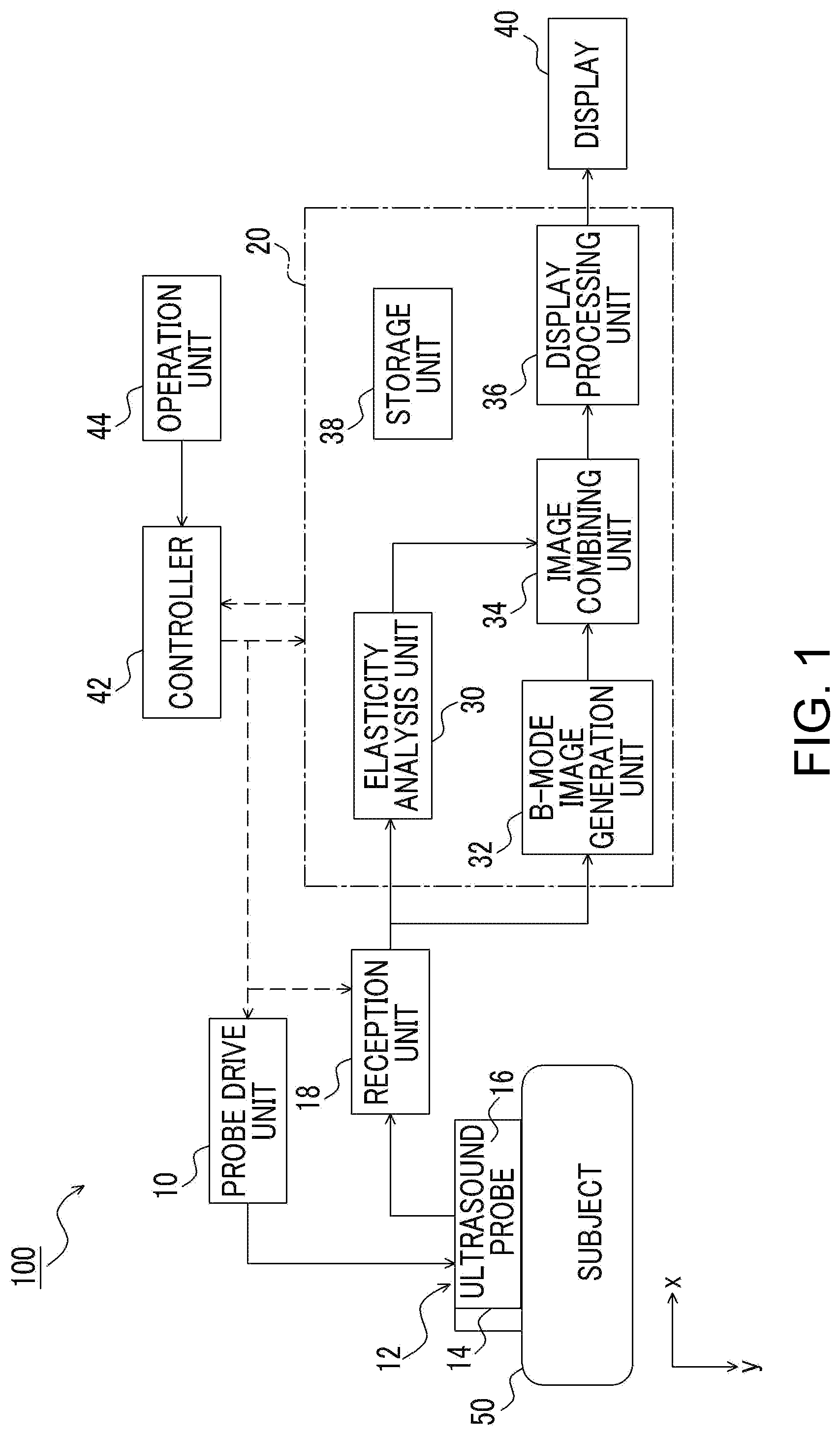 Patent US12324706 Figure 1 – Ultrasound diagnostic apparatus