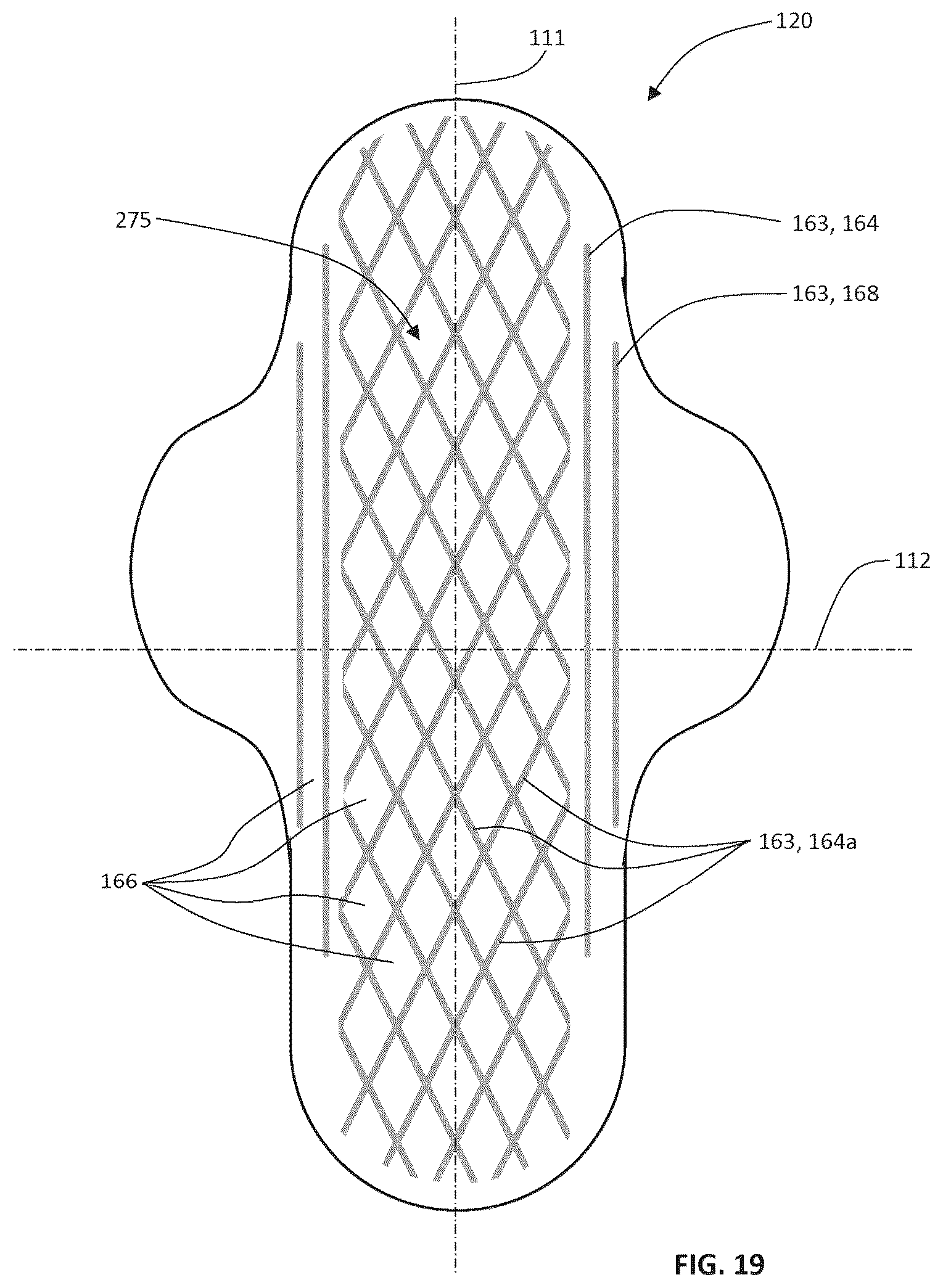 Patent US12324732 Figure 12 – Absorbent article with function-formed topsheet, and method for manufacturing