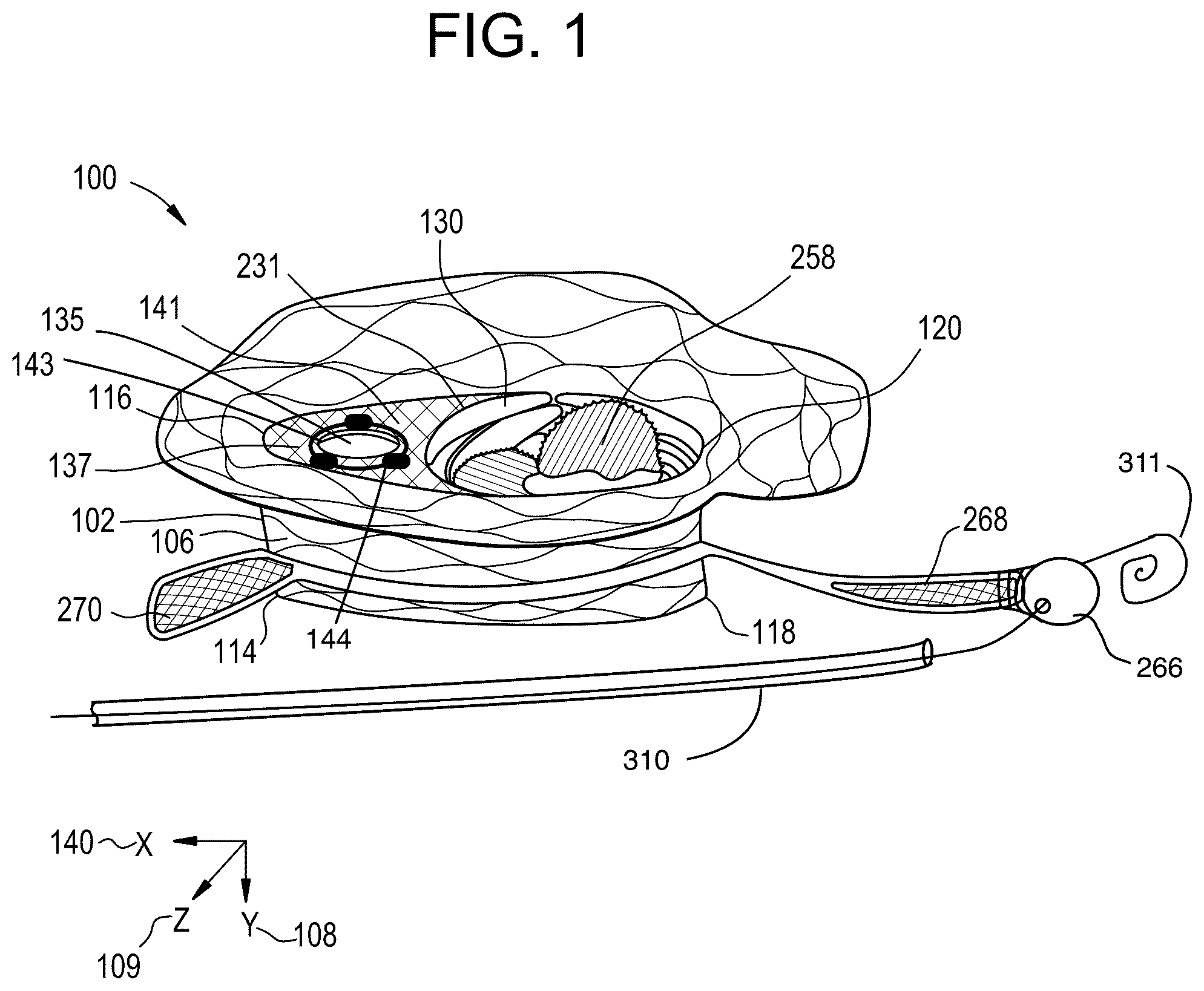Patent US12324737 — Tricuspid regurgitation control devices for orthogonal transcatheter heart valve prosthesis — Figure 1