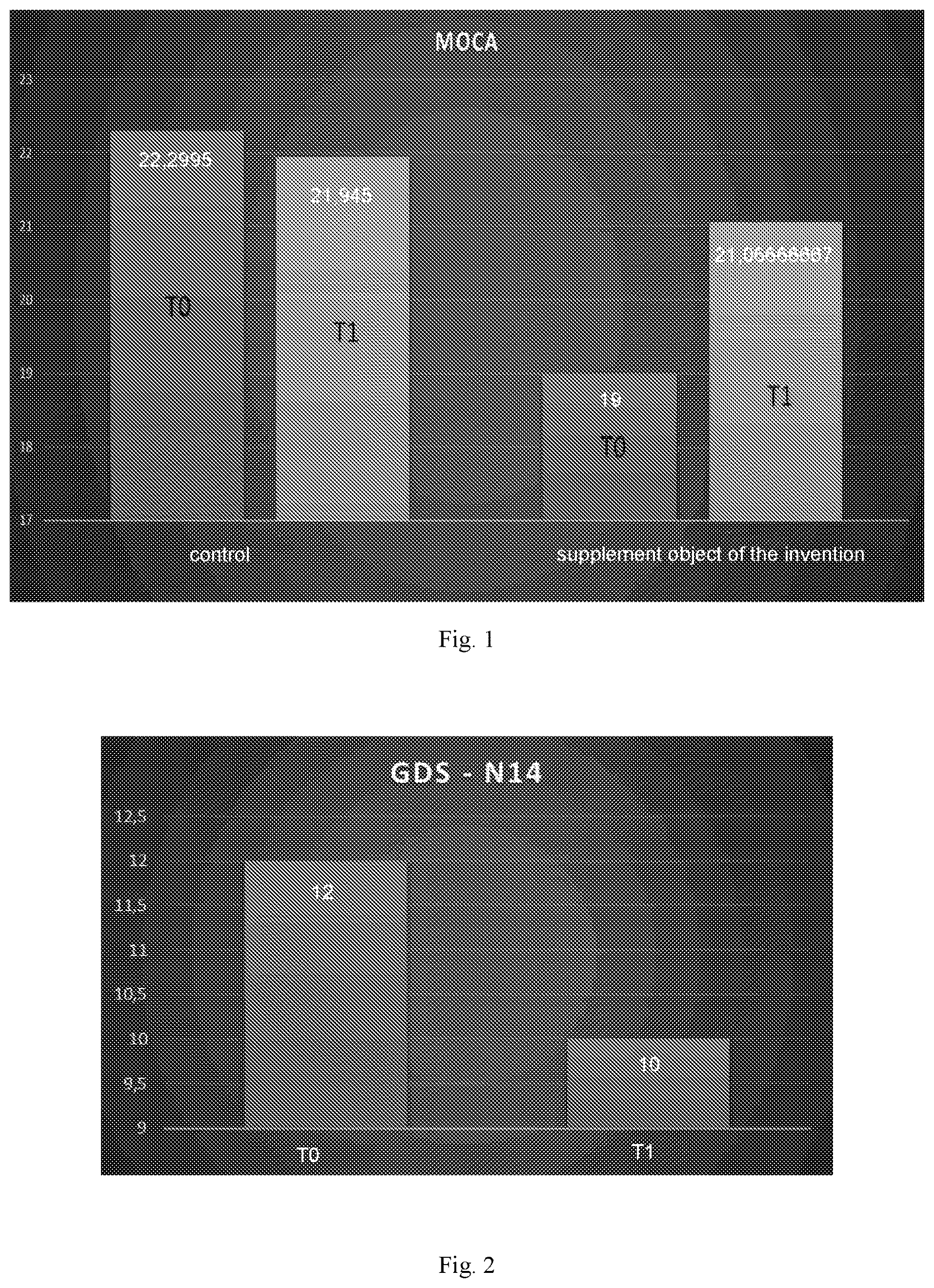 Patent US12324824 — Food supplement, for as adjuvant, for preventing vascular dementia — Figure 1