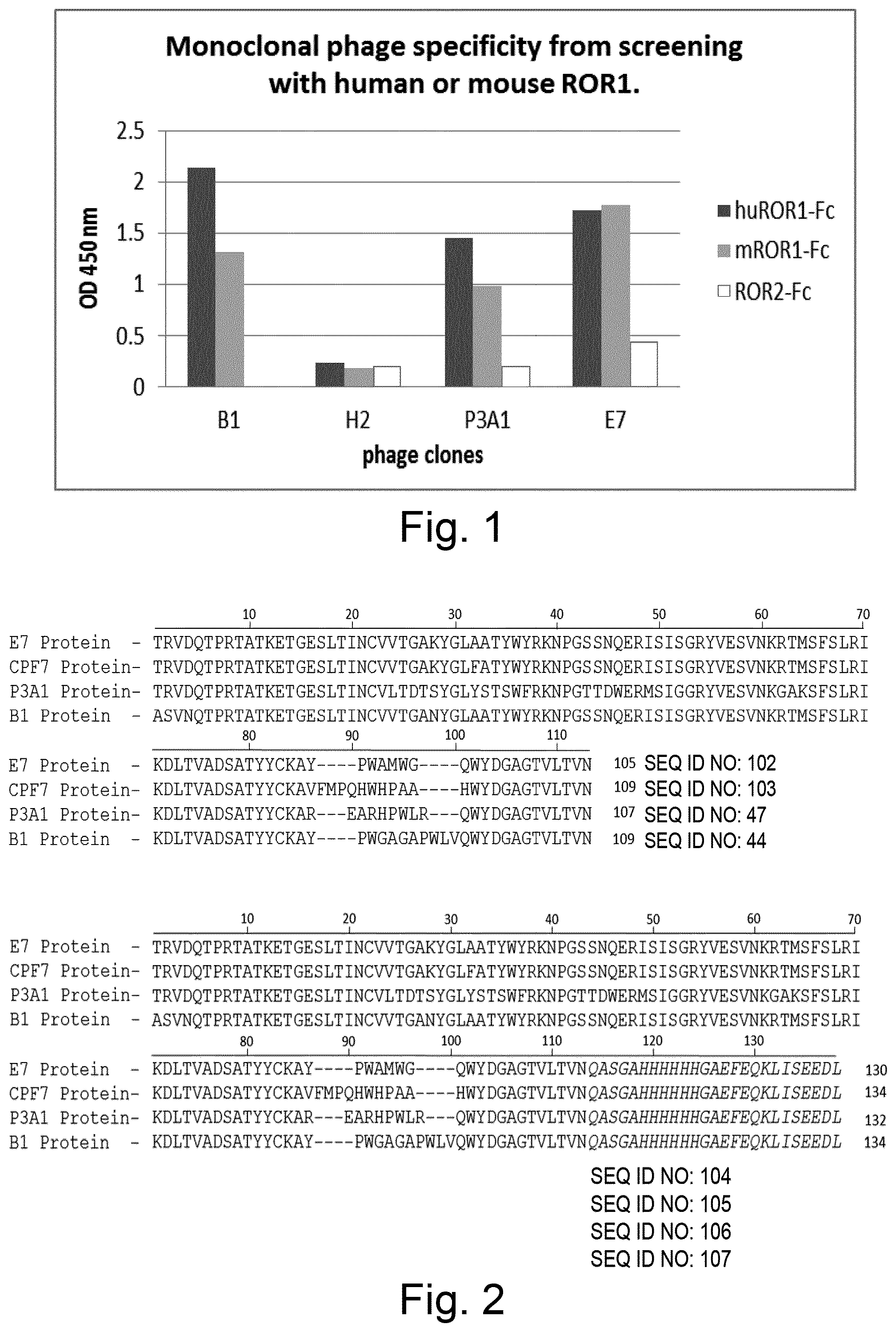 Patent US12324837 — ROR1-specific antigen binding molecules — Figure 1