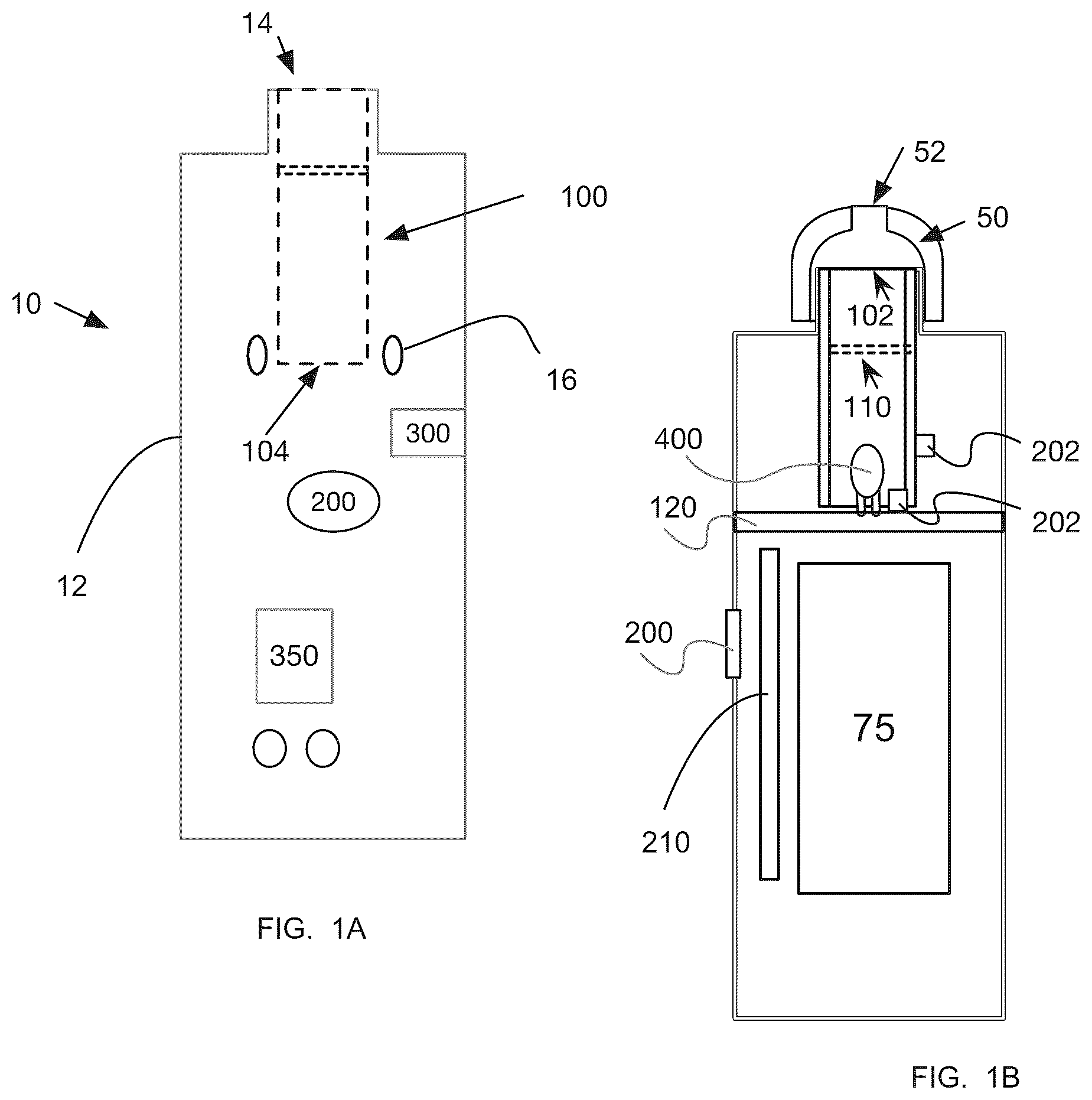 Patent US12324882 — Aromatherapy convection heating control system — Figure 1