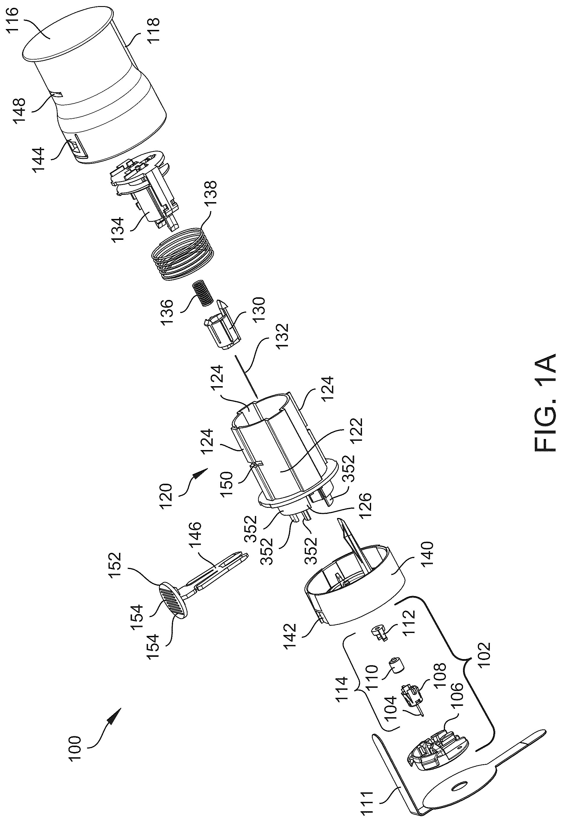 Patent US12324899 — Infusion set and inserter assembly systems and methods — Figure 1