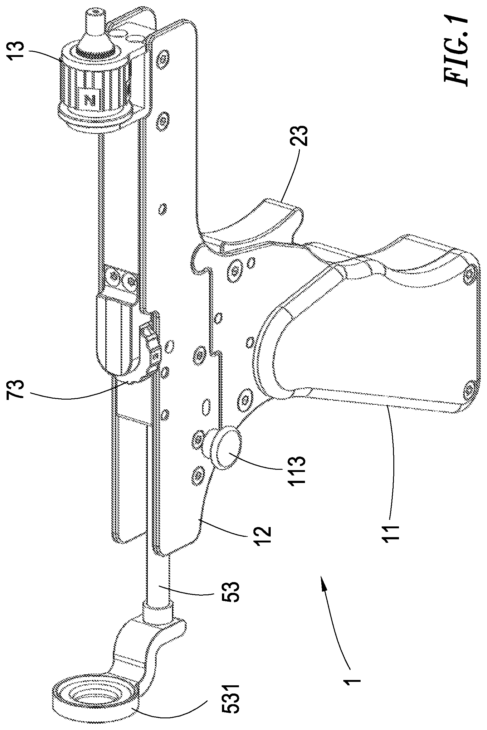 Patent US12324904 — Electric injection device — Figure 1