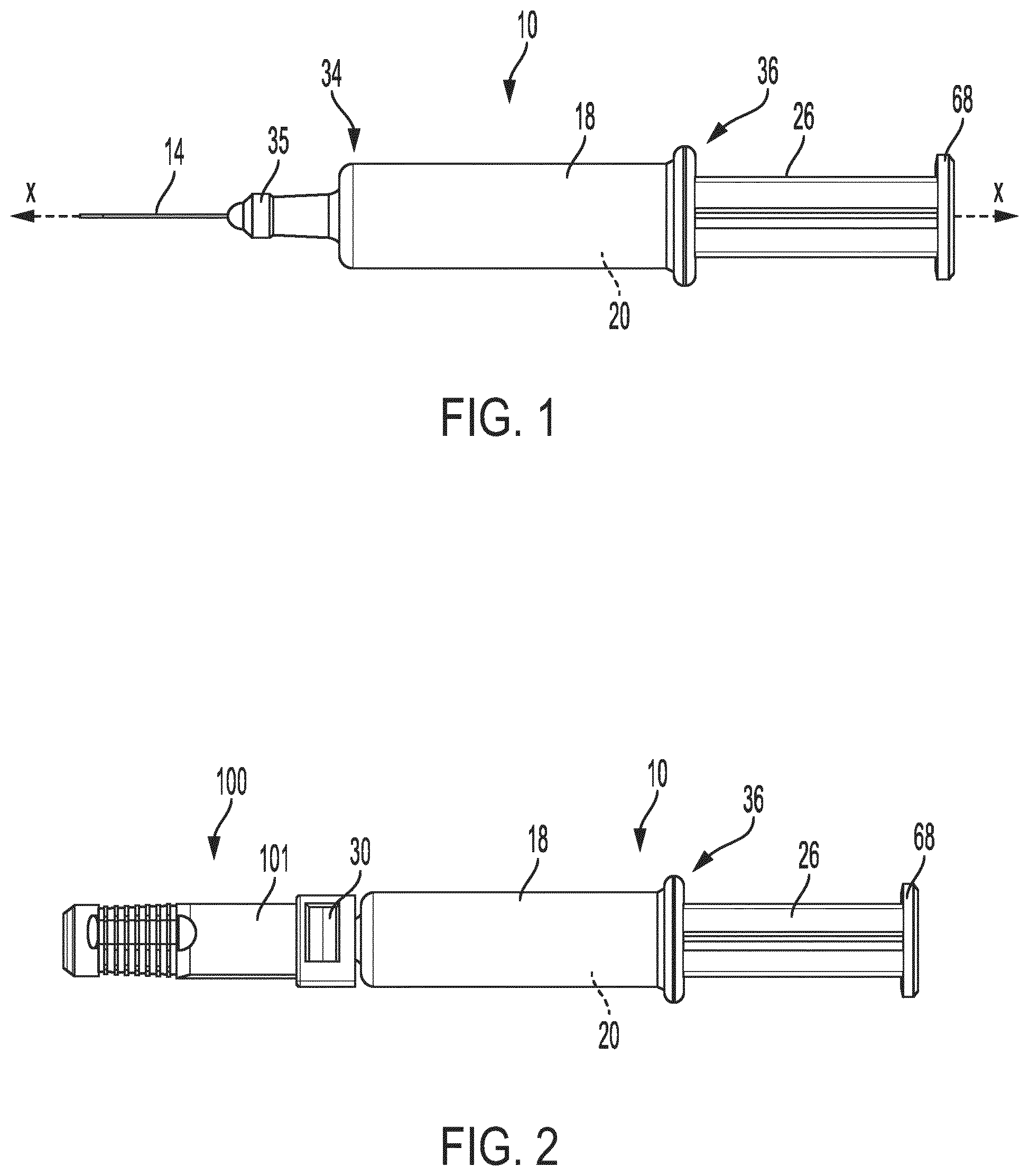 Patent US12324905 — Needle cover with undercut — Figure 1