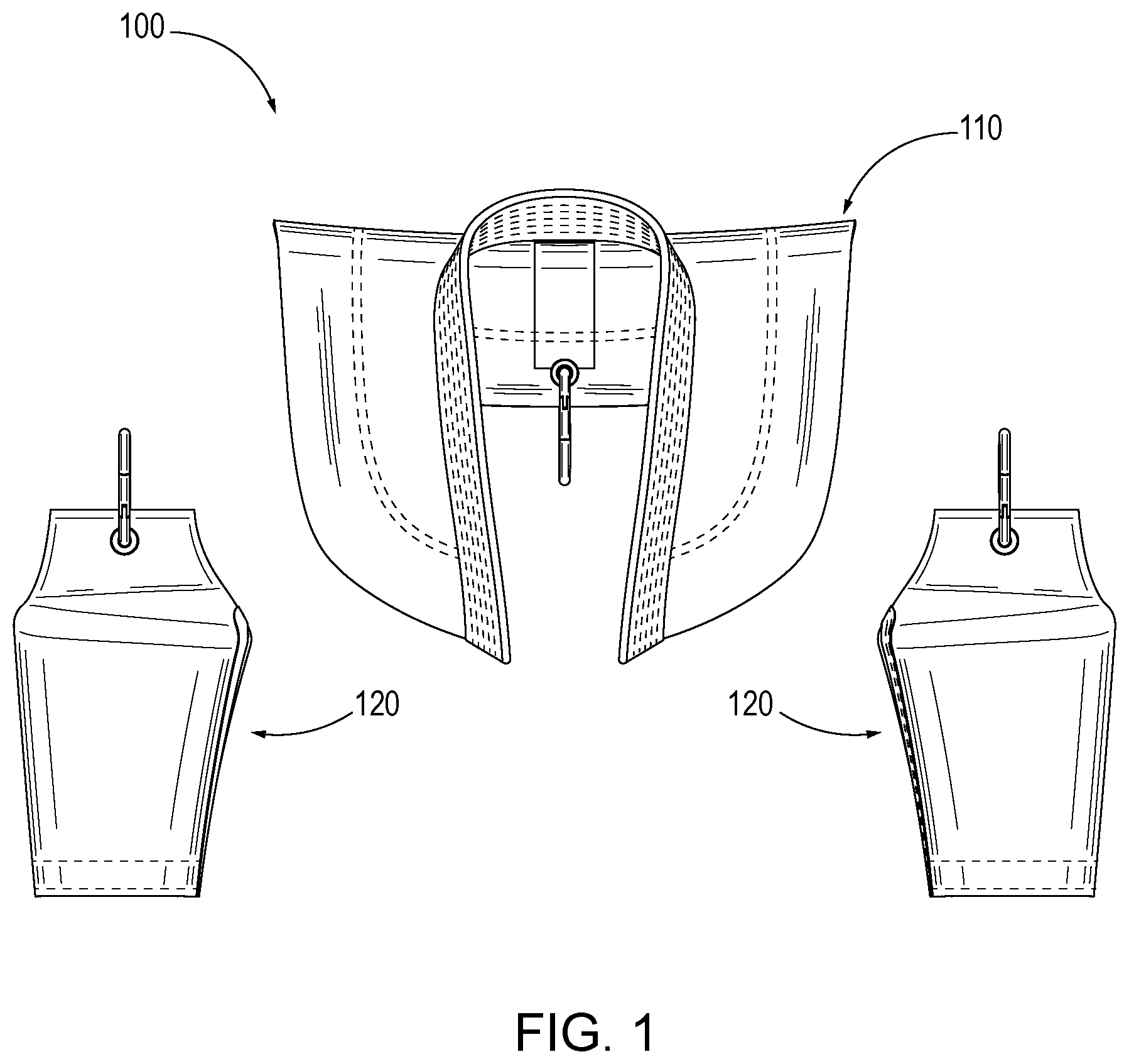 Patent US12324958 — Grip training system — Figure 1