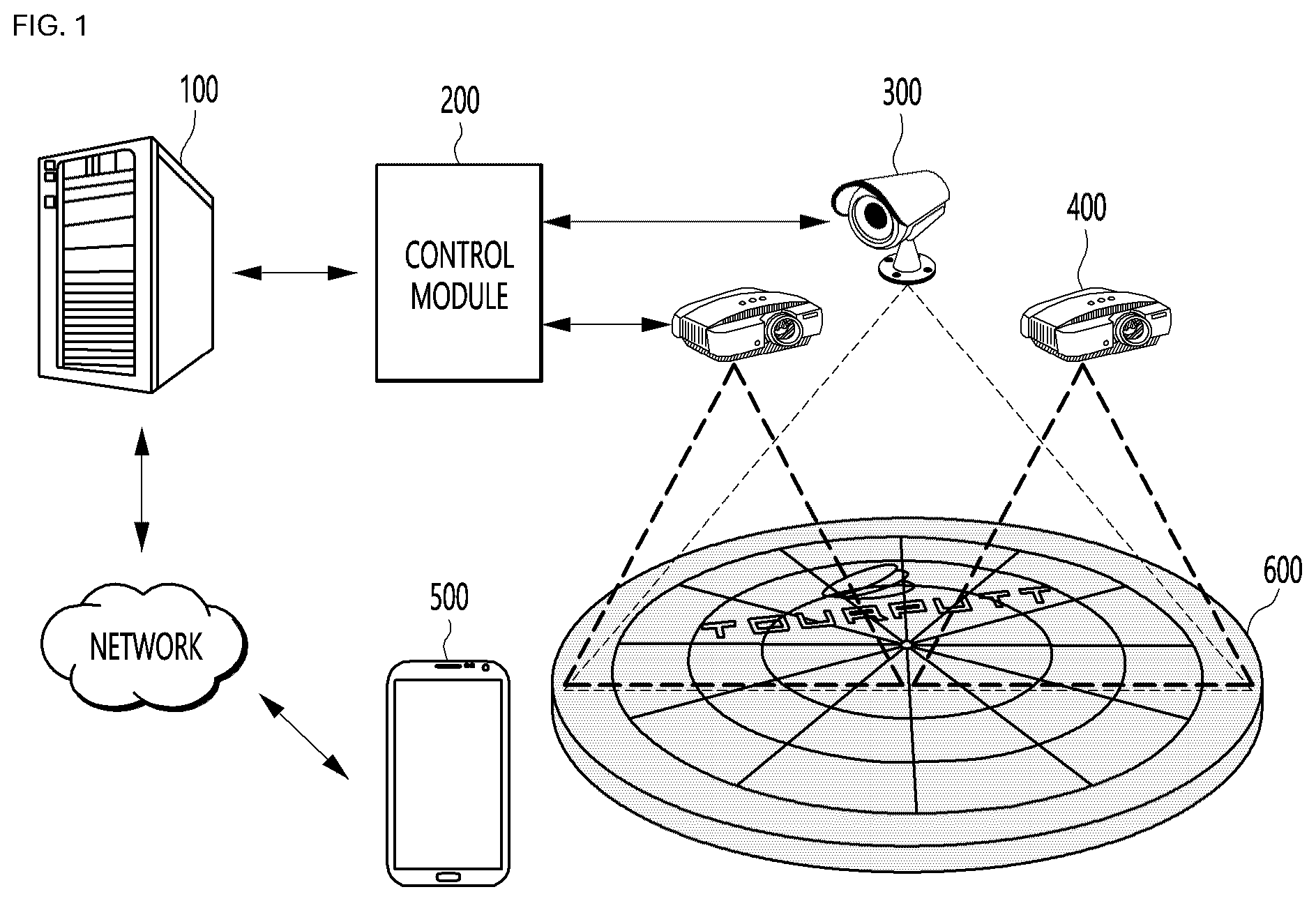 Patent US12324959 — Putting guide system — Figure 1