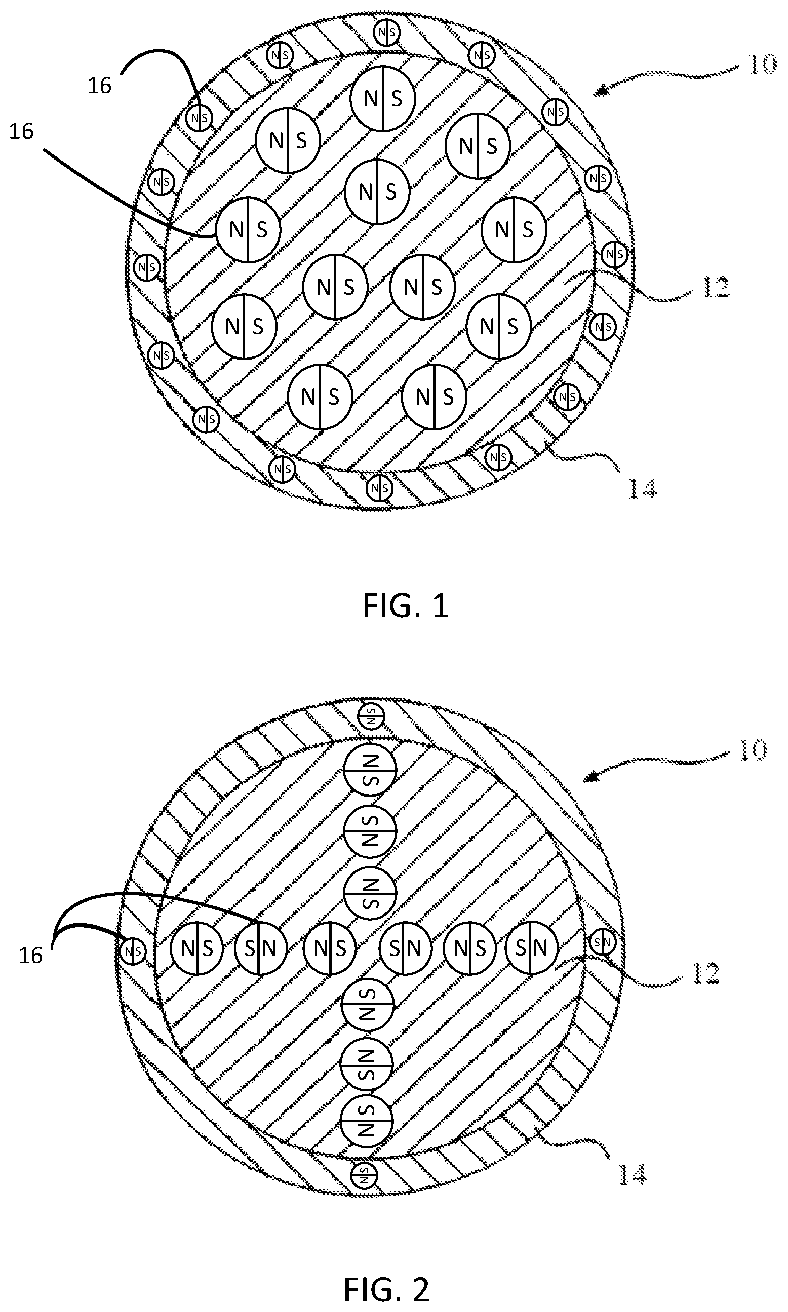 Patent US12324964 Figure 1 – Golf ball core compositions with metamaterial