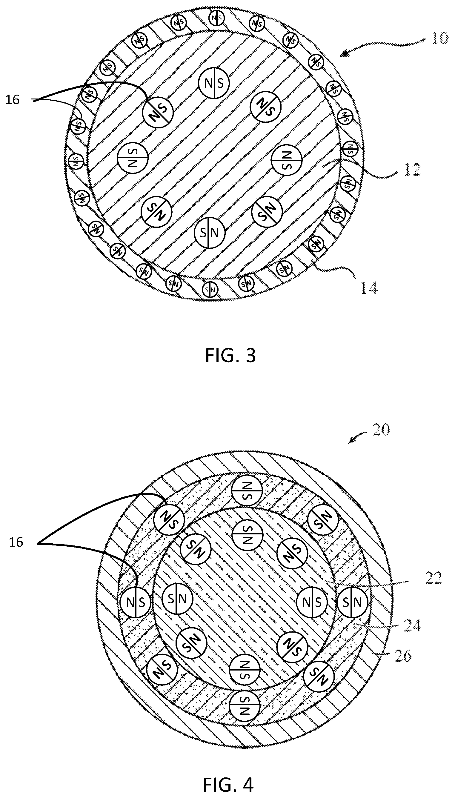 Patent US12324964 Figure 2 – Golf ball core compositions with metamaterial