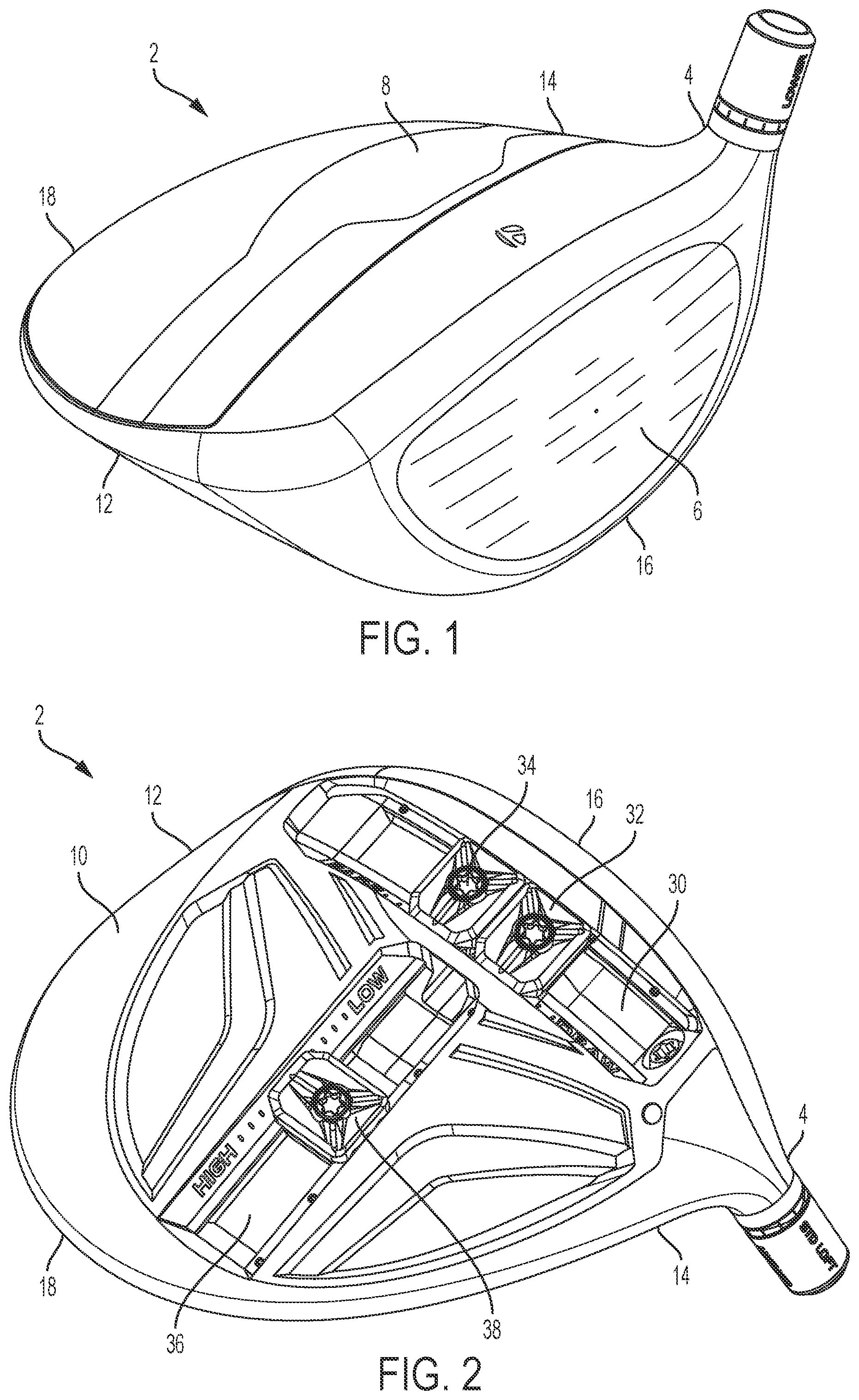 Patent US12324966 — Golf club heads — Figure 1