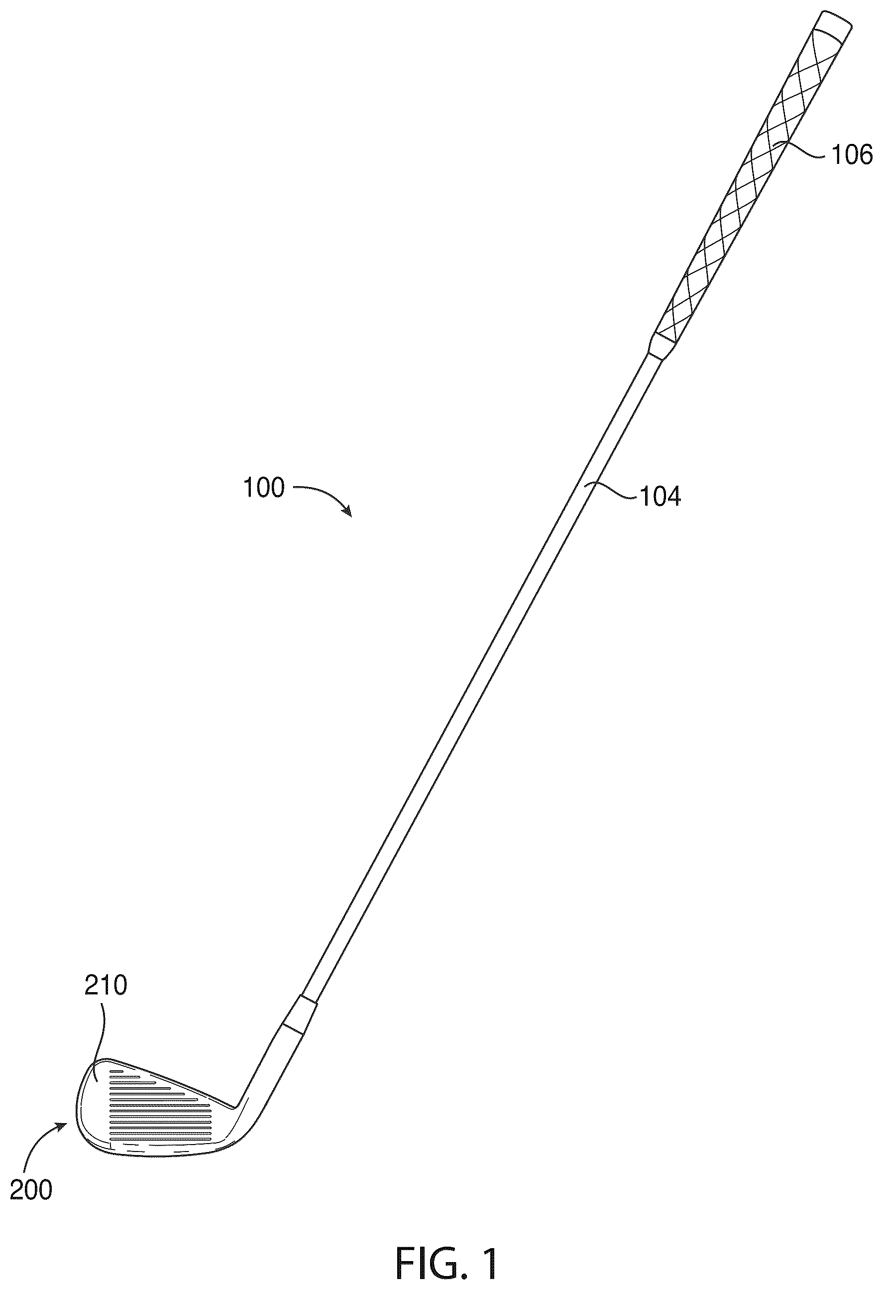 Patent US12324967 — Golf club heads and methods to manufacture golf club heads — Figure 1