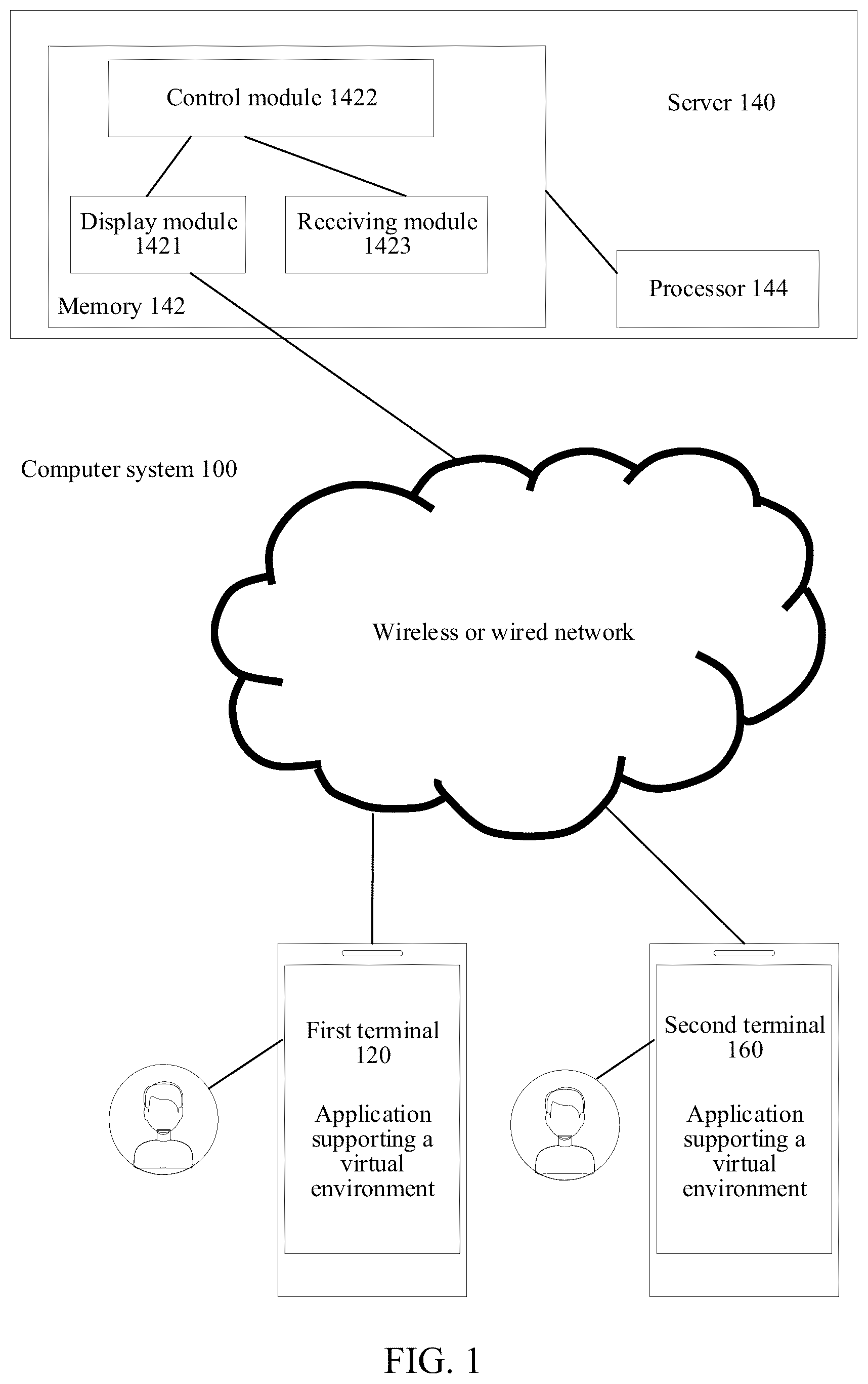 Patent US12324987 — Method and apparatus for displaying virtual item, device, and storage medium — Figure 1
