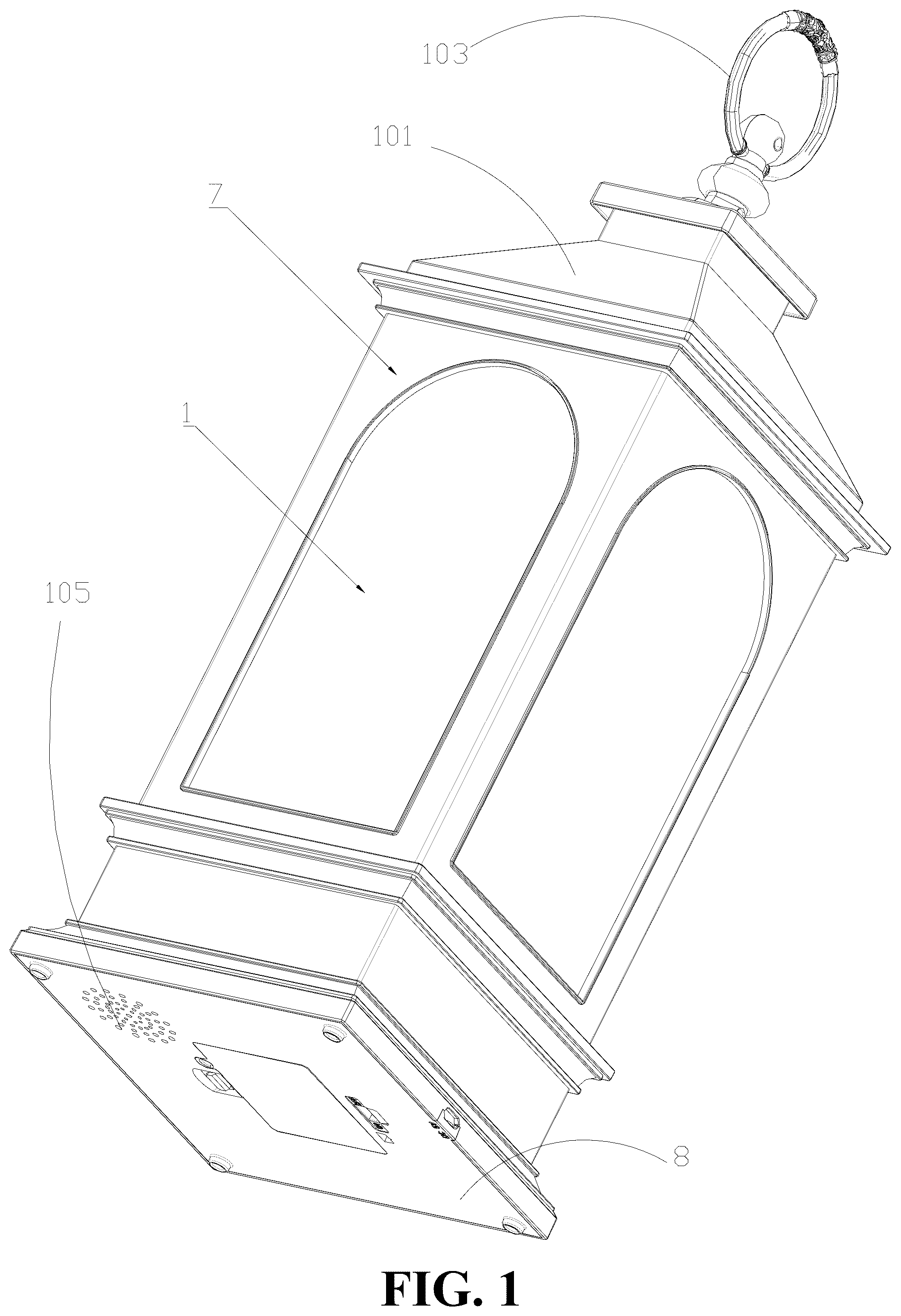 Patent US12324992 — Scene decoration article — Figure 1