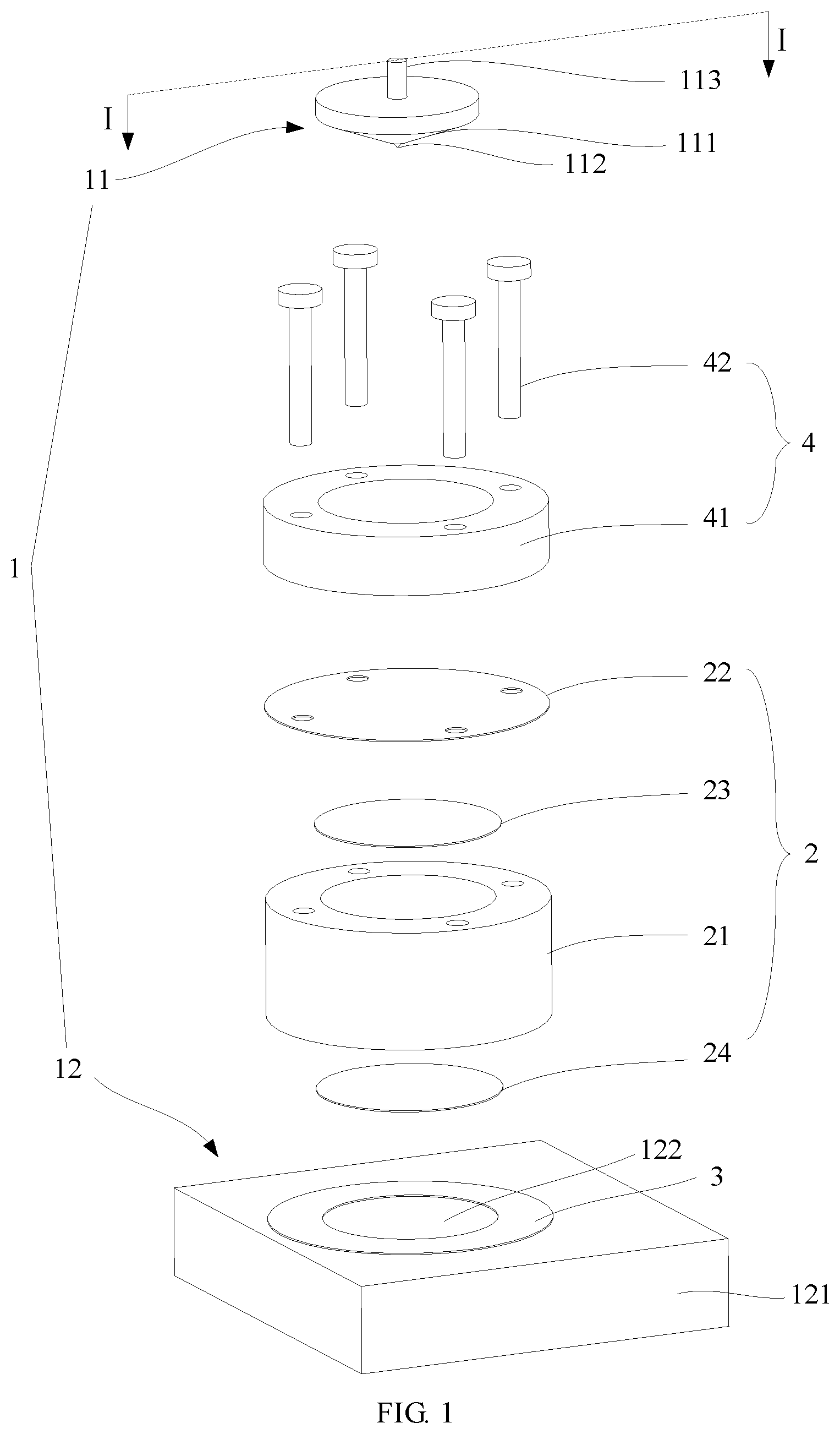 Patent US12325024 — Device for reagent storage and release, and microfluidic device — Figure 1