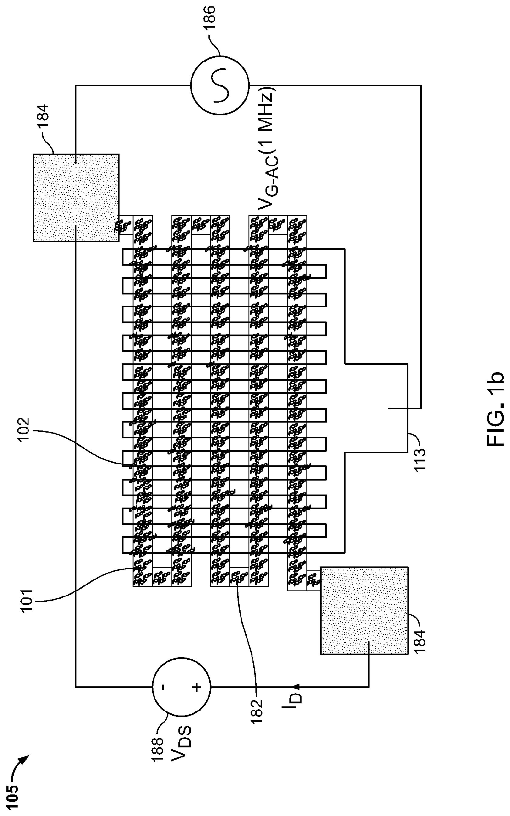 Patent US12325031 Figure 2 – Graphene-based dielectrophoresis sensor and method
