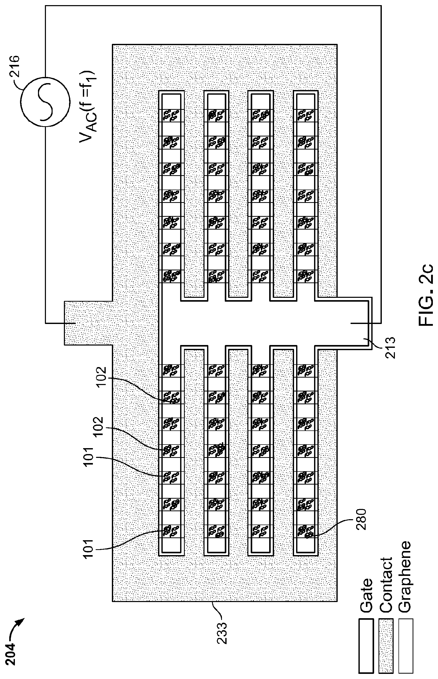 Patent US12325031 Figure 6 – Graphene-based dielectrophoresis sensor and method