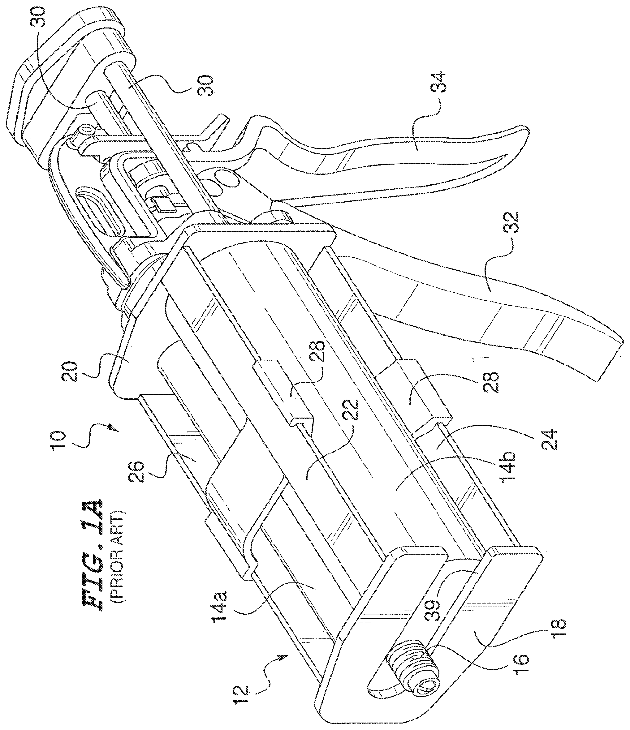 Patent US12325042 — Common head having an offset partition for use with multi-component dispensing tools and a tubular liner arranged for locating within the common head — Figure 1